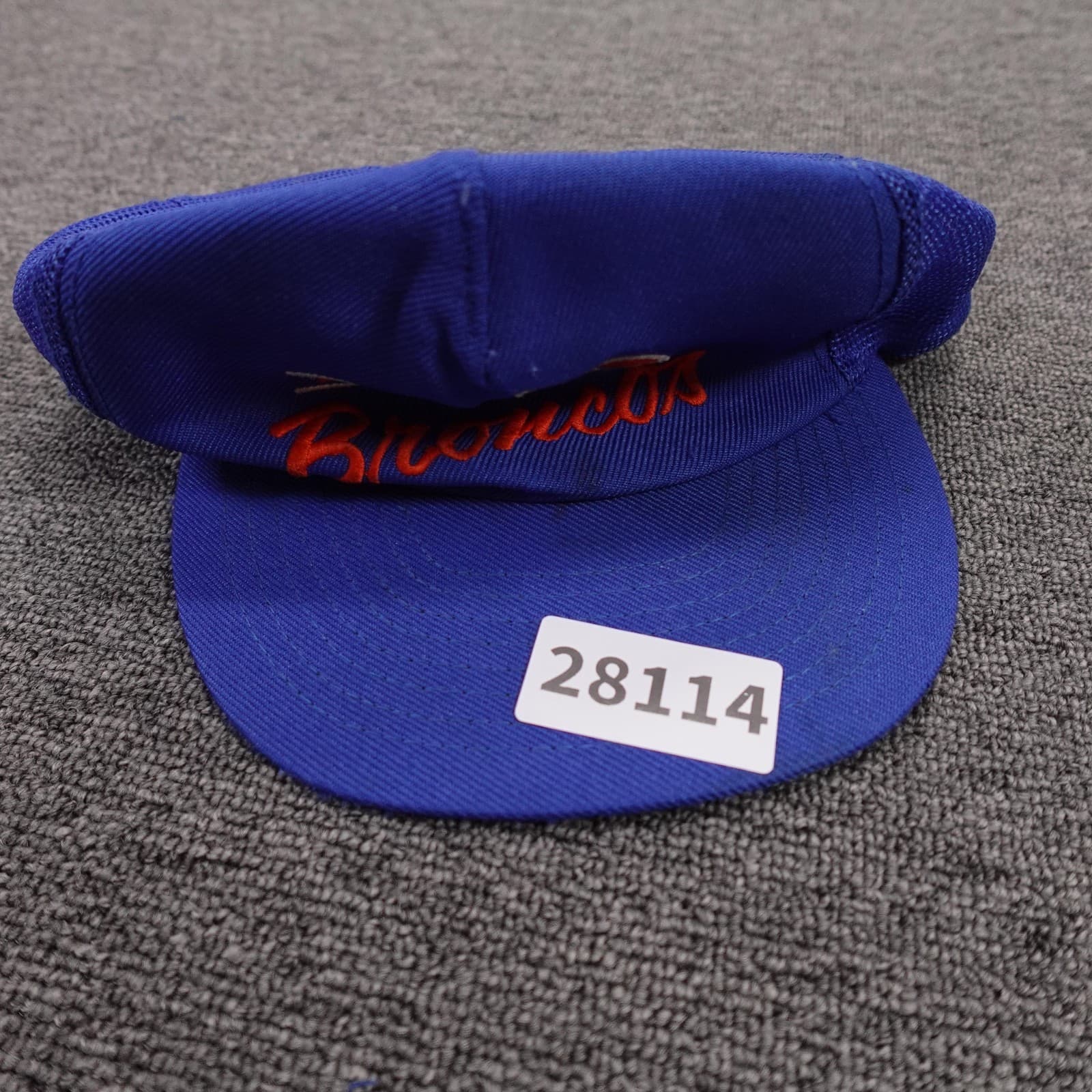 Vintage Denver Broncos Hat Cap Snap Back Mens One Size Blue NFL Football Trucker - Thumbnail 11