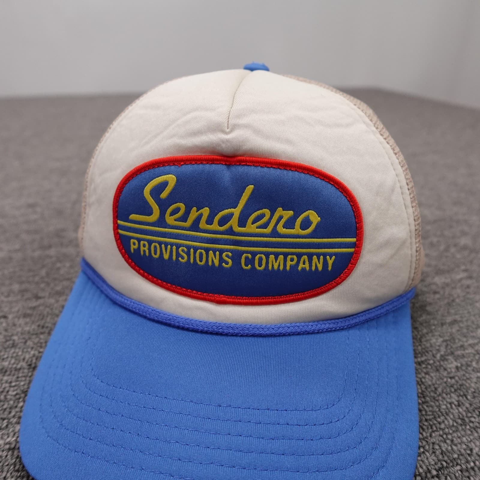 Sendero Provisions Co Hat Cap Snap Back Mens One Size Blue Mesh Trucker Patch - Thumbnail 2