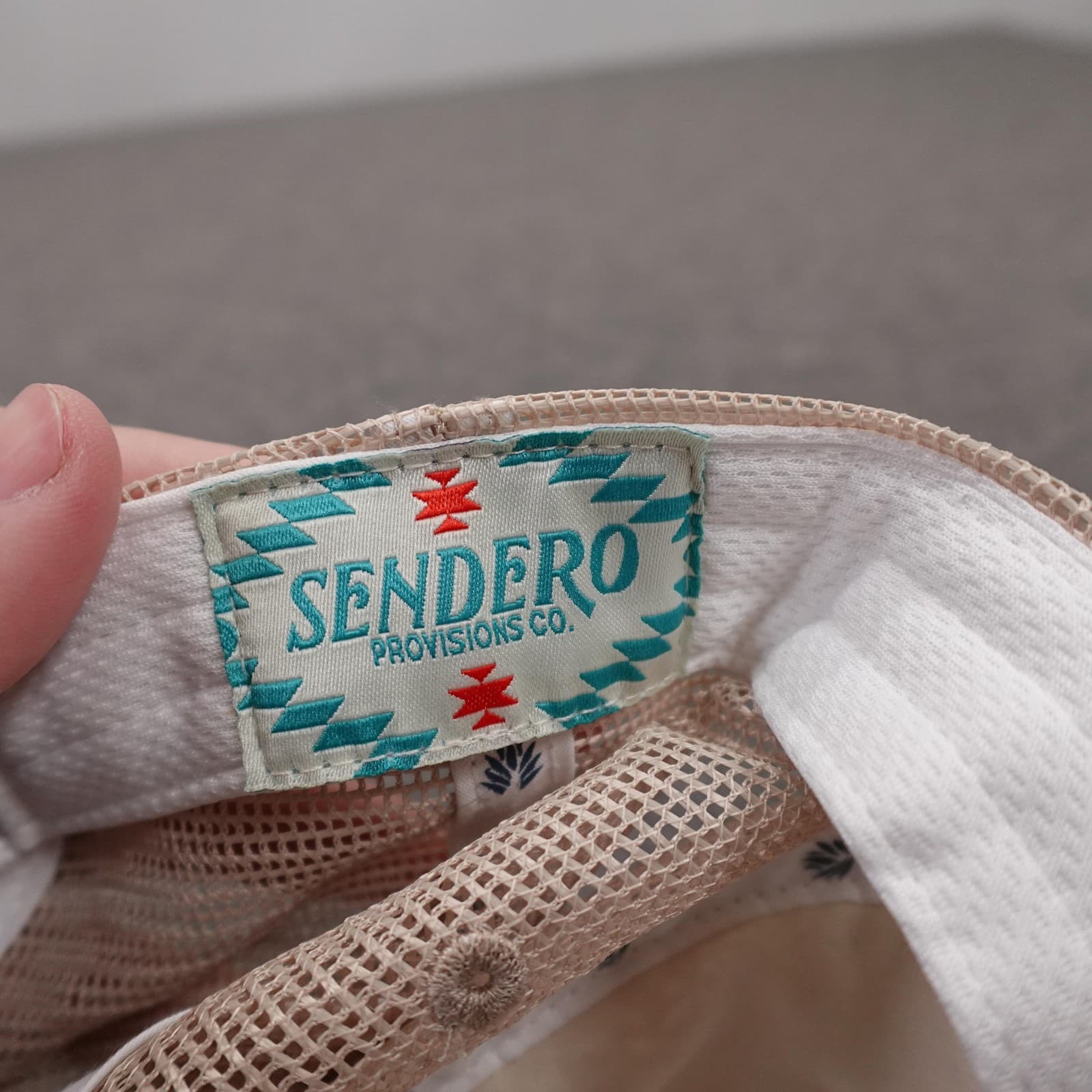 Sendero Provisions Co Hat Cap Snap Back Mens One Size Blue Mesh Trucker Patch - Thumbnail 8