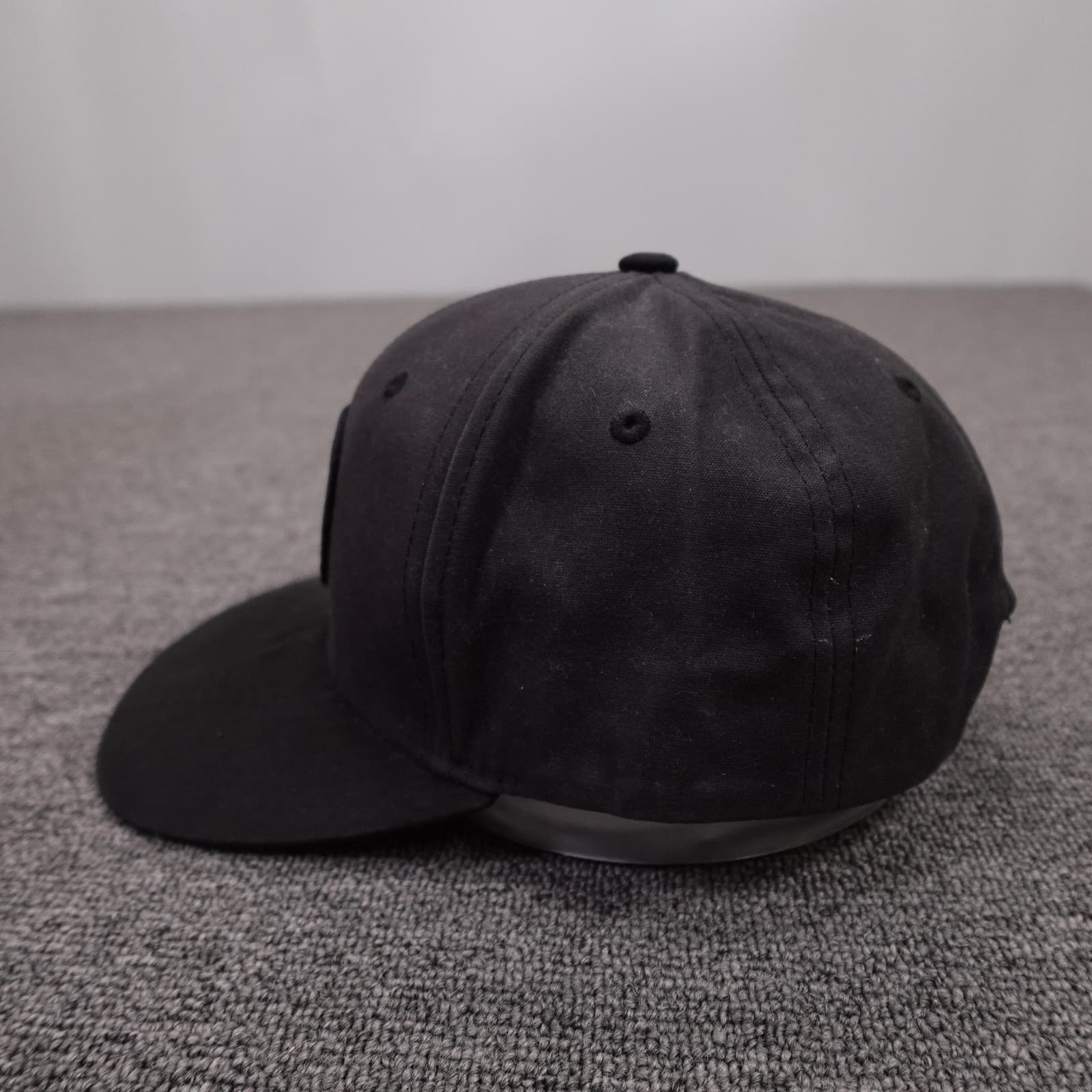 Brixton Hat Cap Snap Back Mens One Size Black Twill Baseball Patch Logo - Thumbnail 3