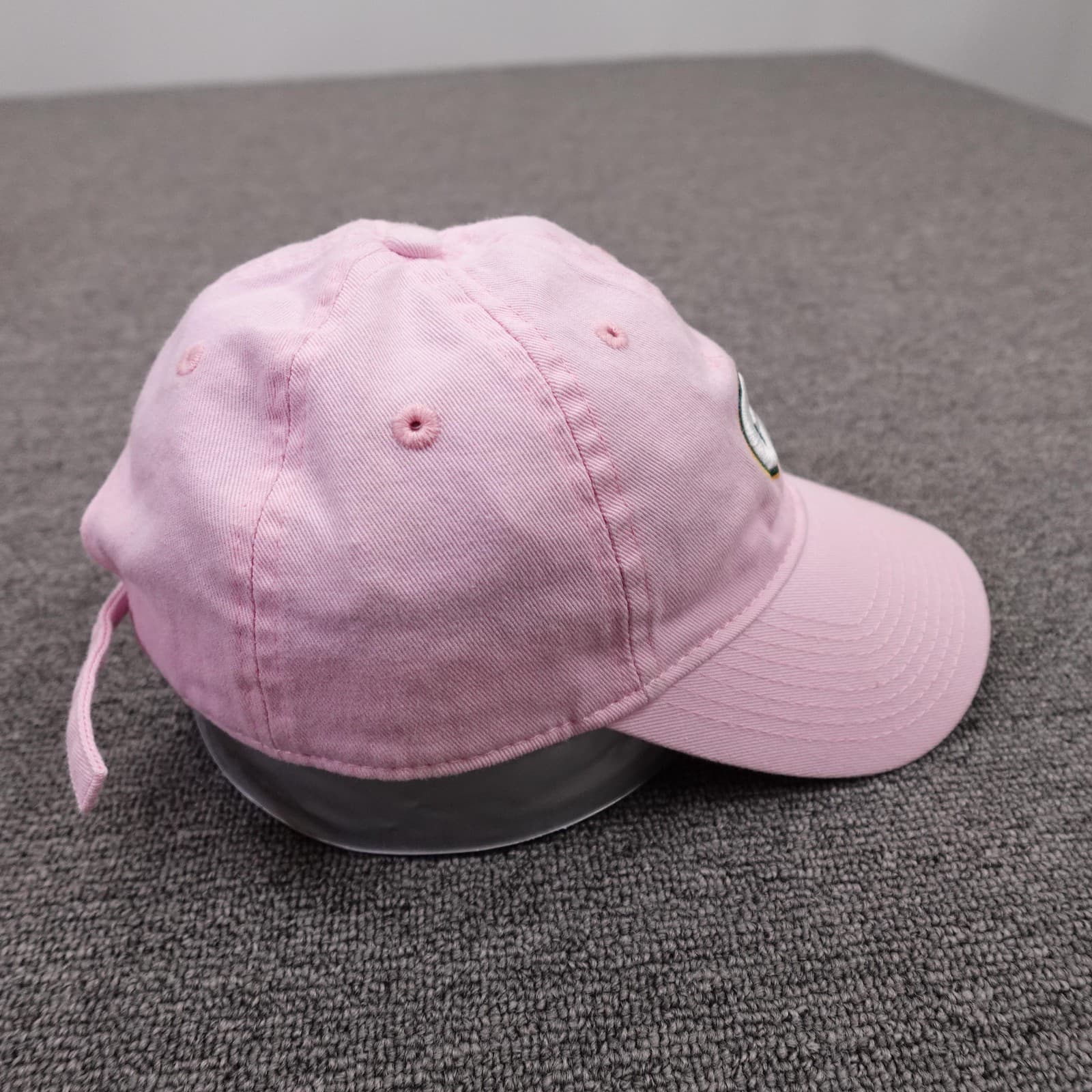 Green Bay Packers Hat Cap Strap Back Womens One Size Pink NFL Football Reebok - Thumbnail 4