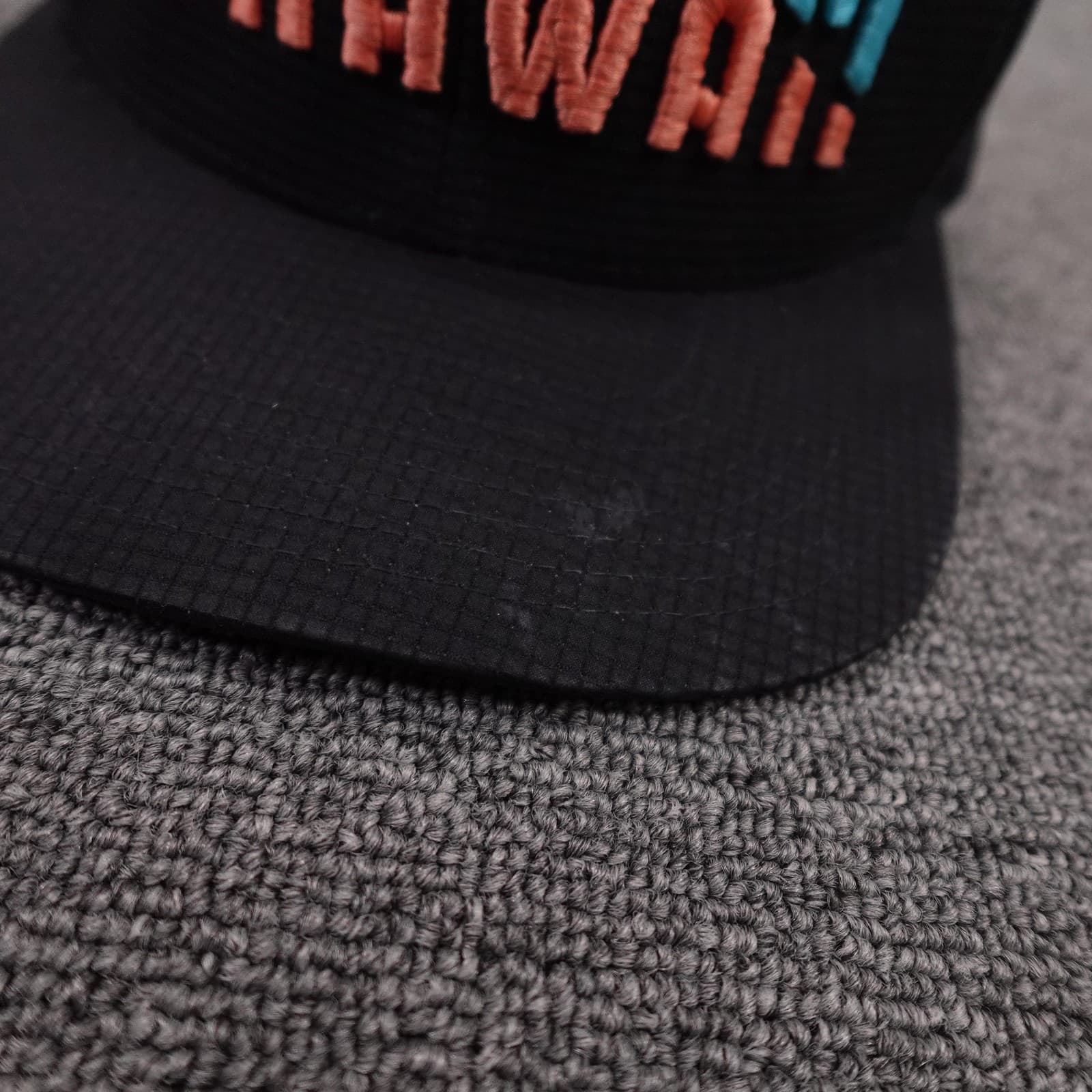 Volcom Hat Cap Snap Back Mens One Size Black Hawaii Beach Surf Baseball Logo - Thumbnail 3