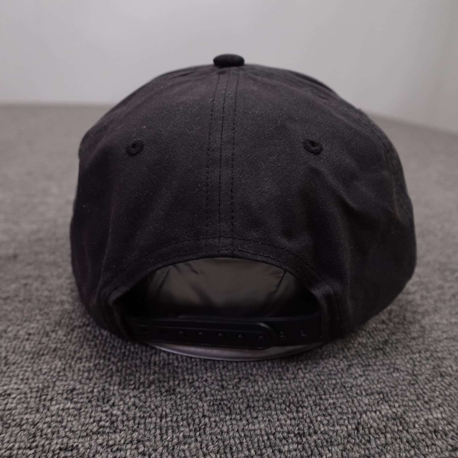 Brixton Hat Cap Snap Back Mens One Size Black Twill Baseball Patch Logo - Thumbnail 4