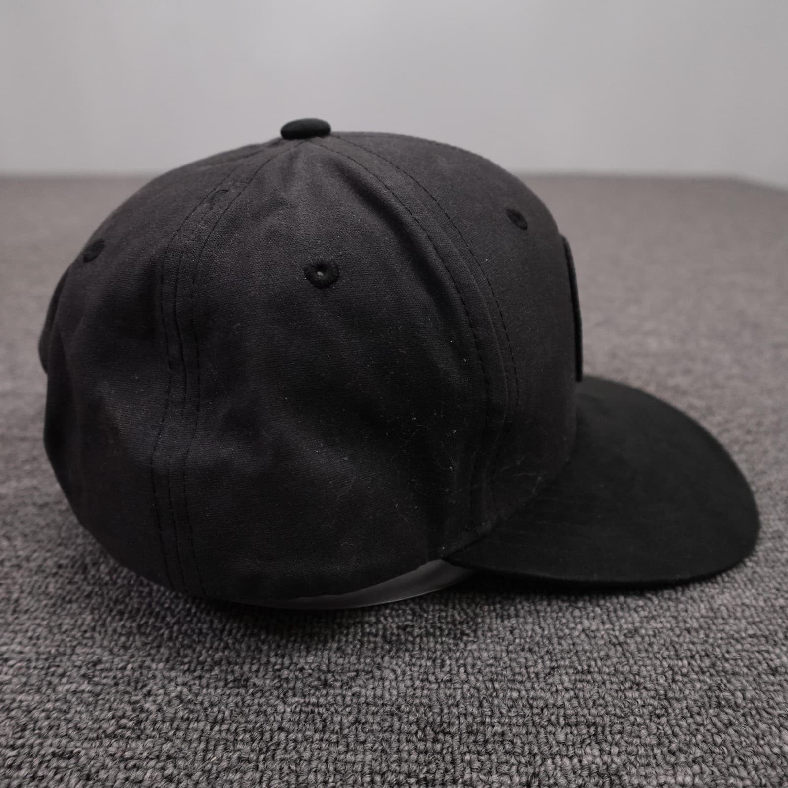Brixton Hat Cap Snap Back Mens One Size Black Twill Baseball Patch Logo - Thumbnail 5