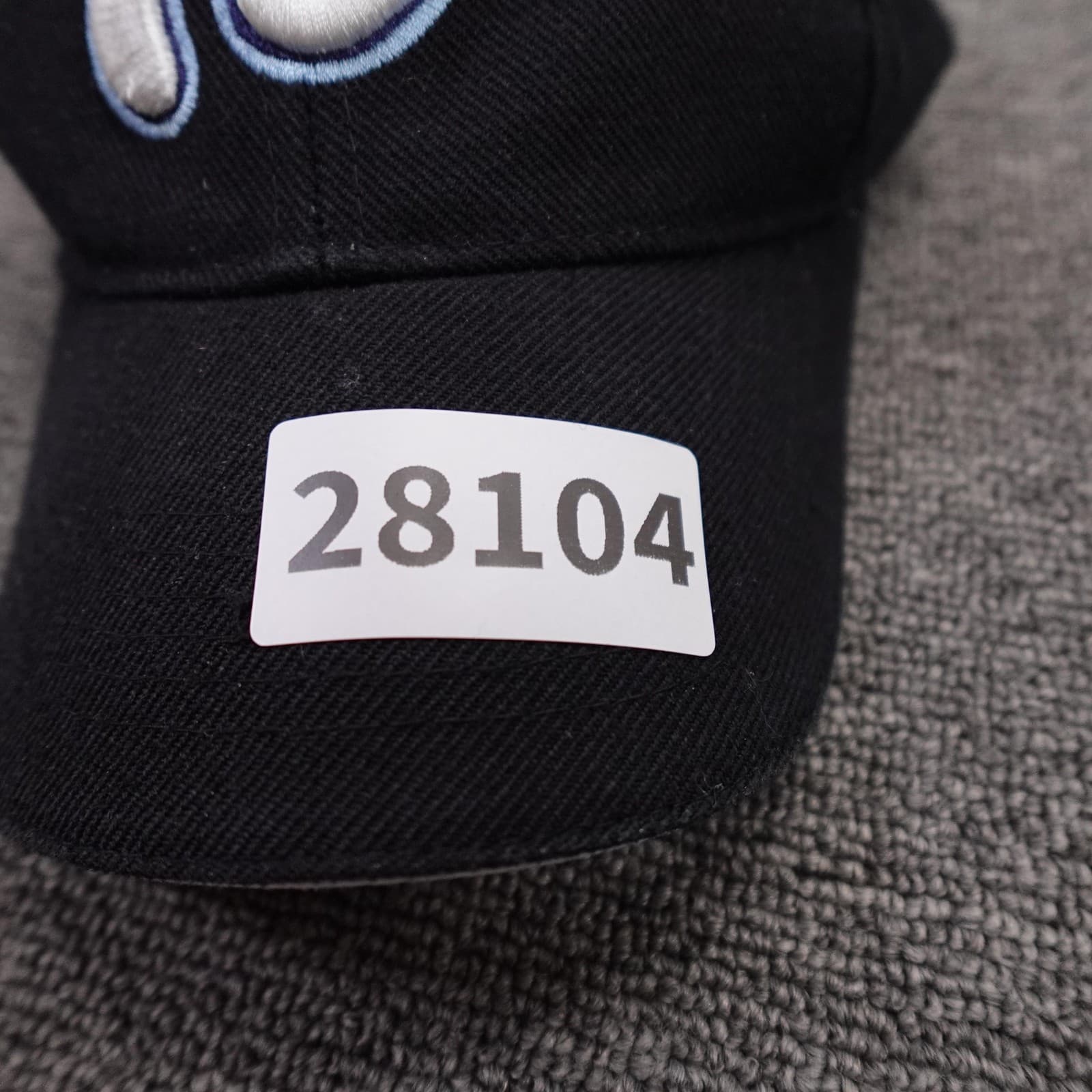 North Carolina Tar Heels Hat Cap Strap Back Youth Black Twill Embroidered Boys - Thumbnail 9