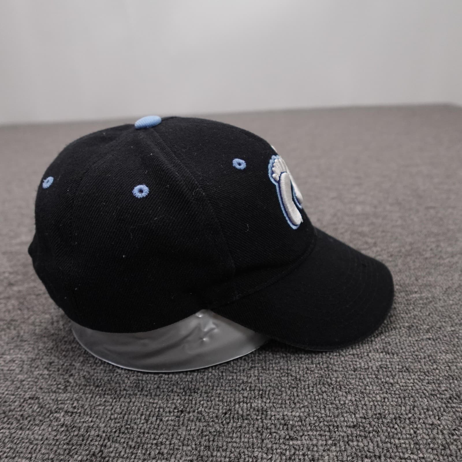 North Carolina Tar Heels Hat Cap Strap Back Youth Black Twill Embroidered Boys - Thumbnail 5