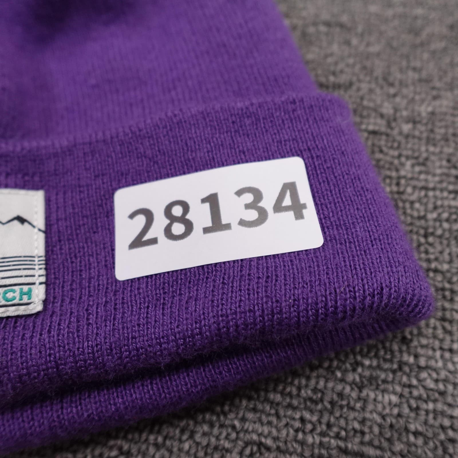 Outdoor Research Hat Beanie Fitted Mens One Size Purple Knit Winter Outdoor - Thumbnail 5