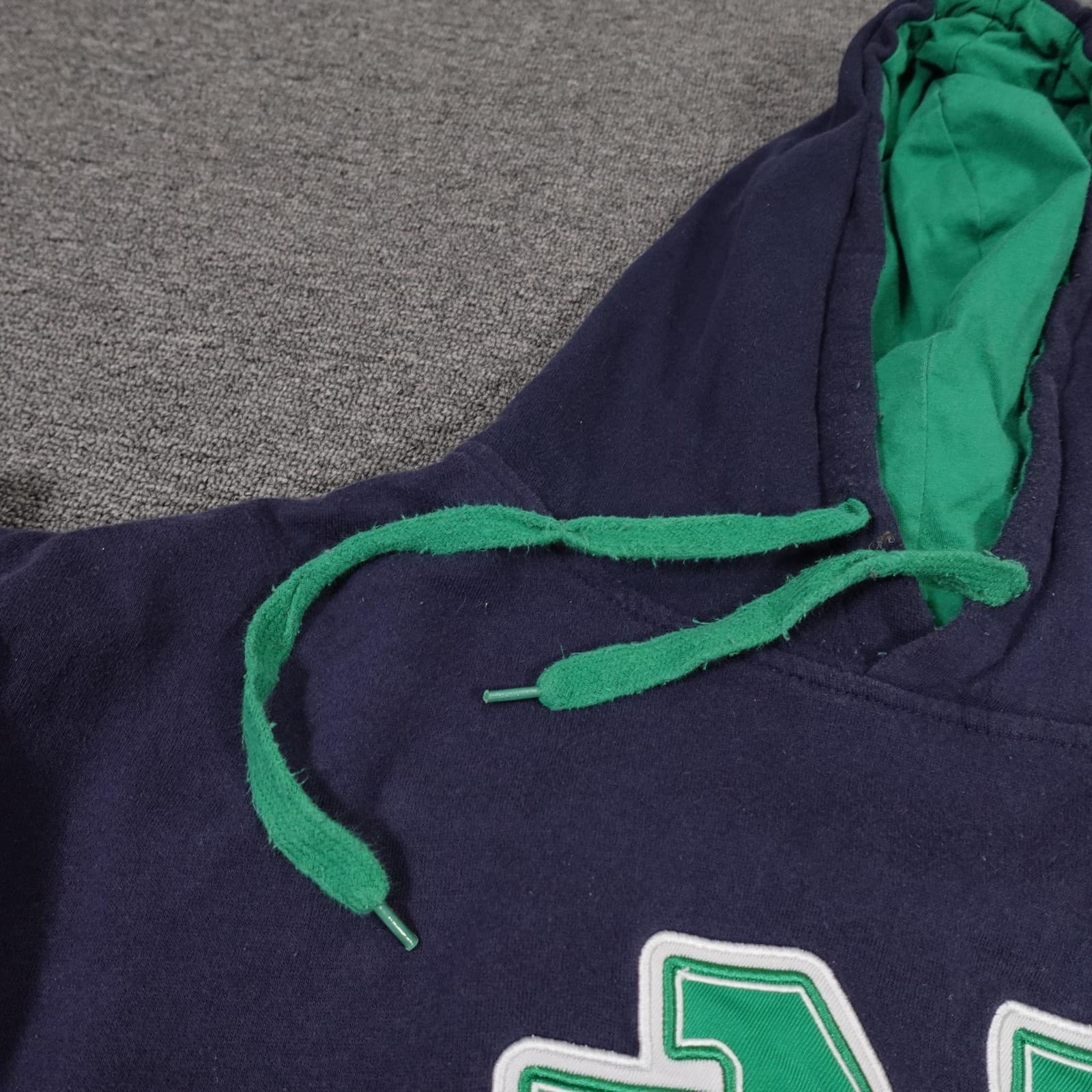 Notre Dame Fighting Irish Sweatshirt Mens XL Blue NCAA Stadium Athletics Hoodie - Thumbnail 4