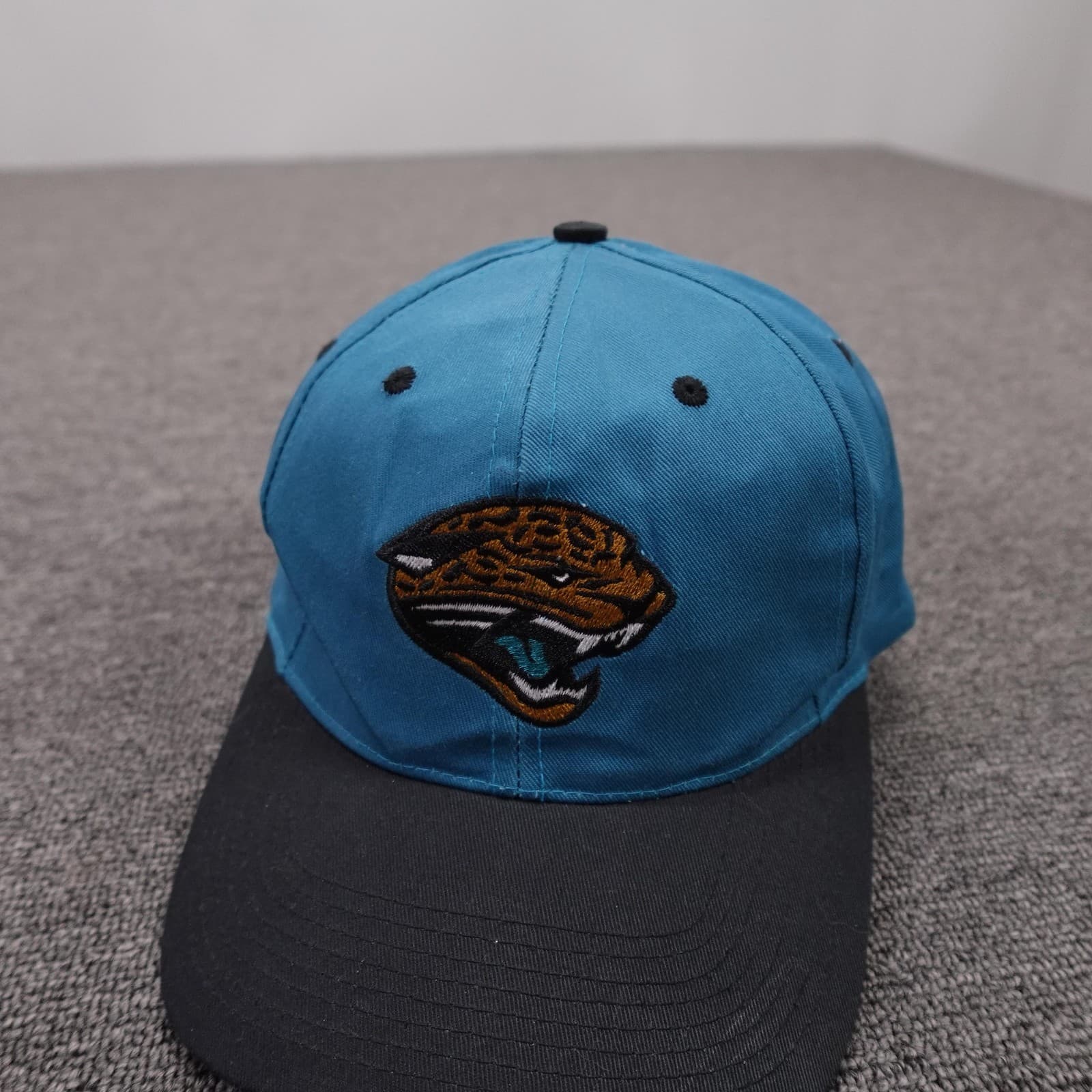 Vintage Jacksonville Jaguars Hat Cap One Size Blue NFL Football Logo Athletic - Thumbnail 2