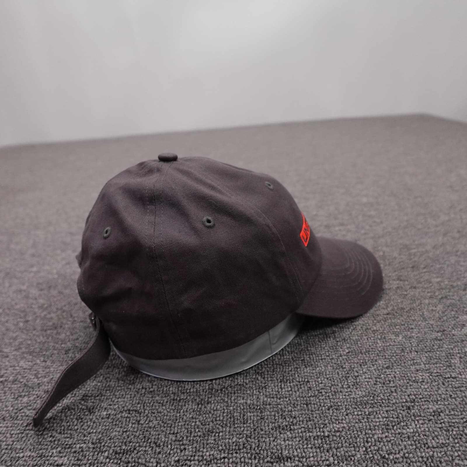 Under Armour Hat Cap Strap Back Mens One Size Gray Twill Baseball Logo - Thumbnail 5