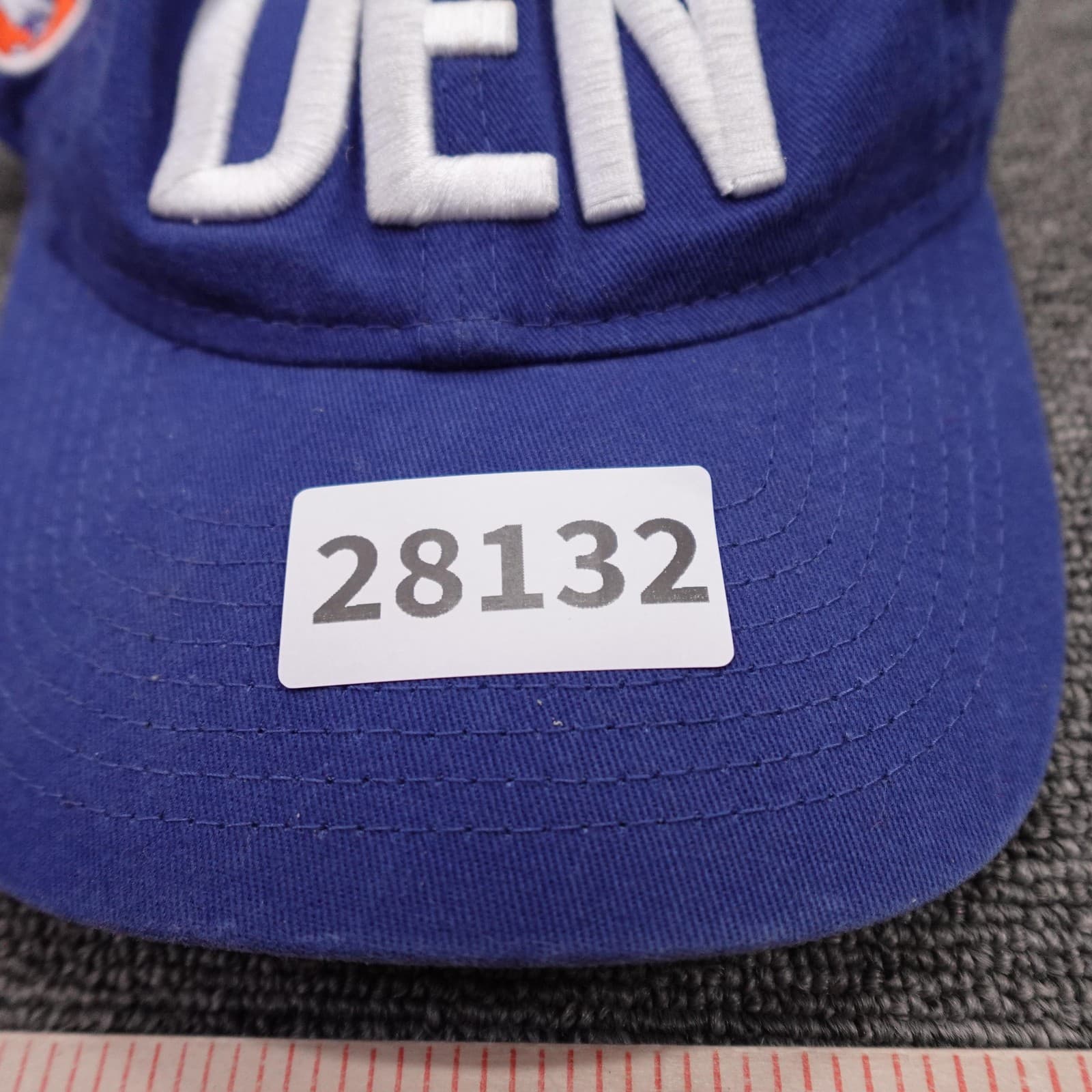 Denver Broncos Hat Cap Strap Back Womens One Size Blue NFL Football New Era - Thumbnail 9