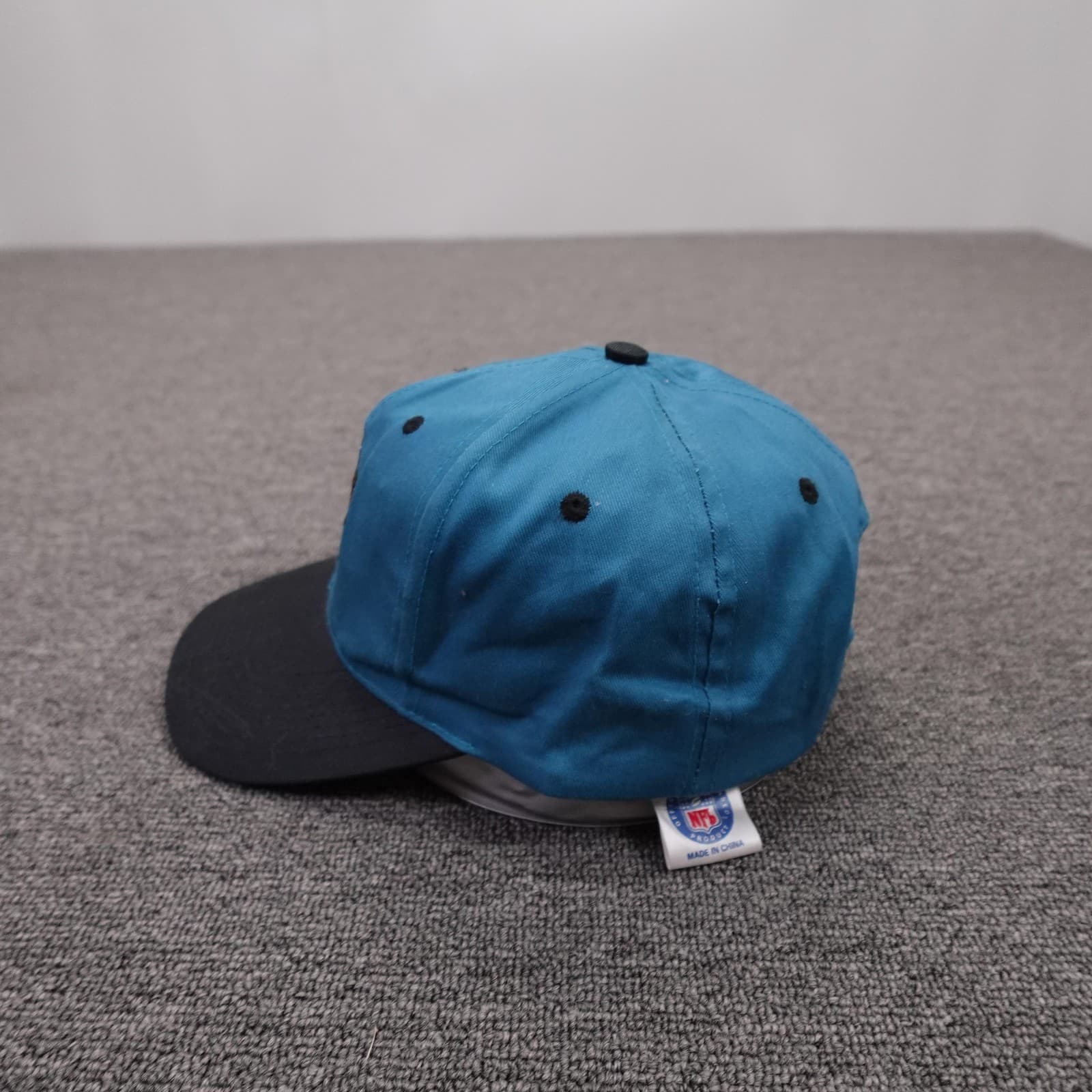 Vintage Jacksonville Jaguars Hat Cap One Size Blue NFL Football Logo Athletic - Thumbnail 4
