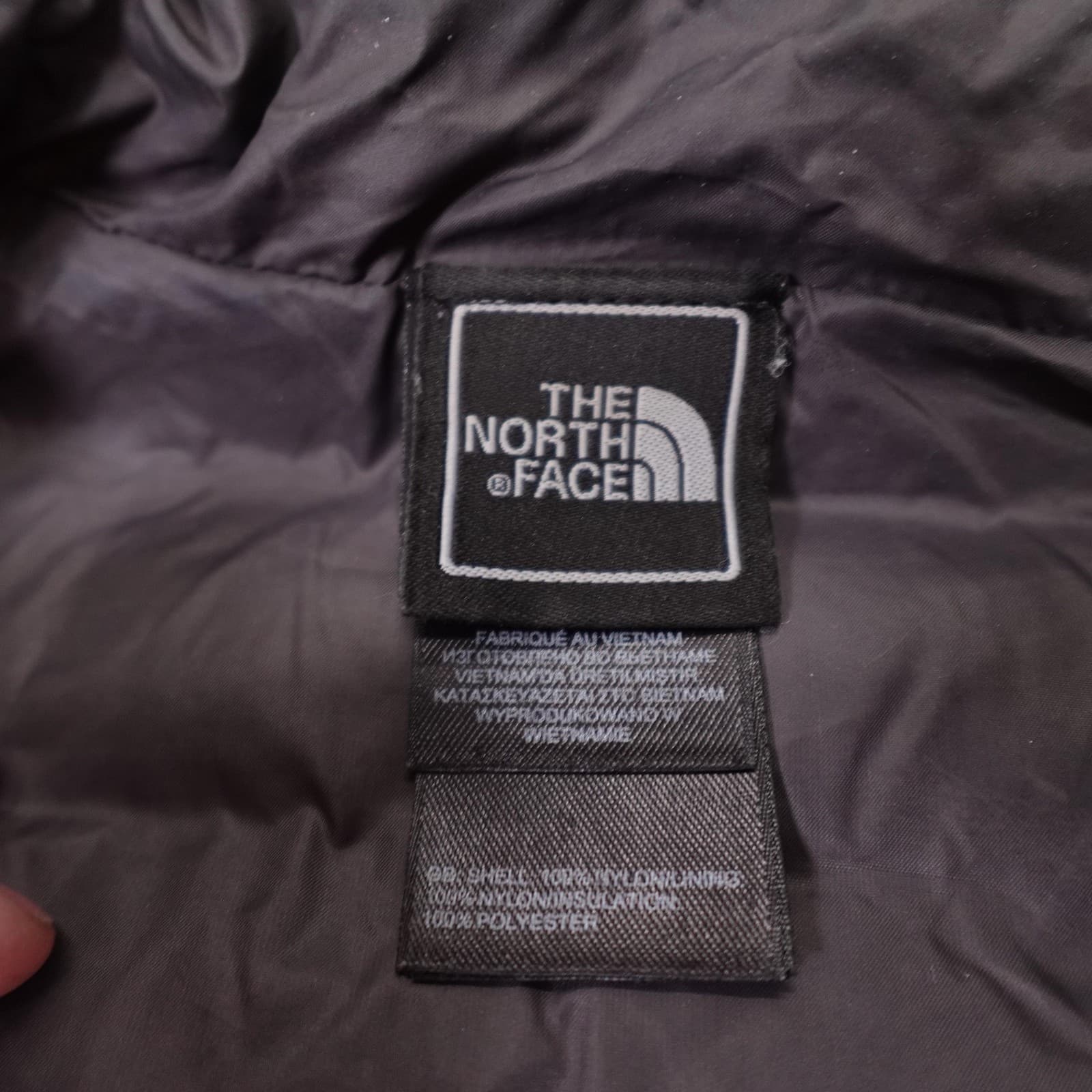 The North Face ThermoBall Jacket Boys 14-16 Gray Insulated Puffer Outdoor - Thumbnail 4