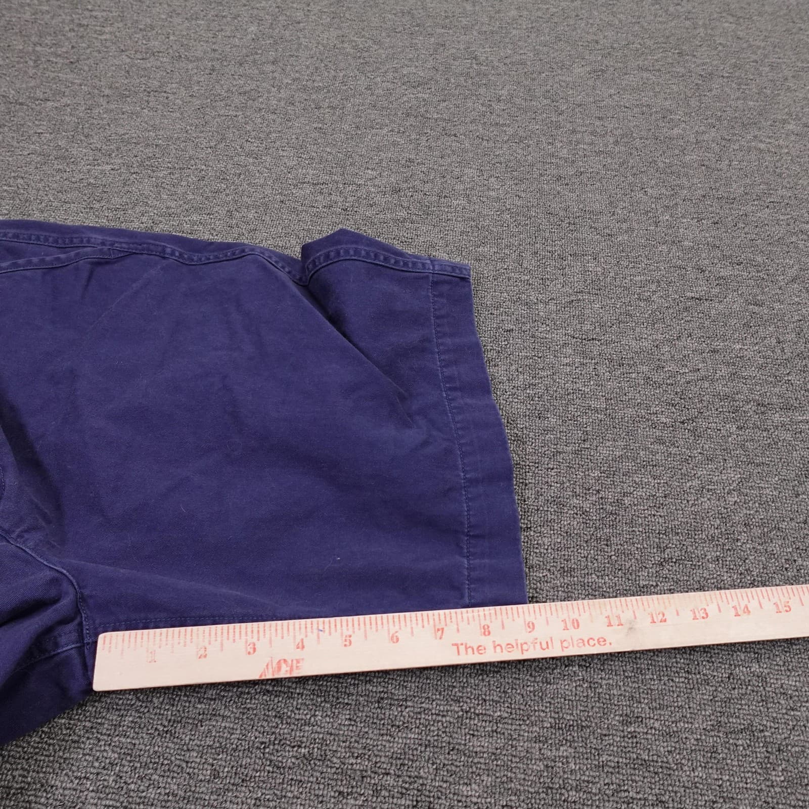 Polo Ralph Lauren Shorts Mens 32 Blue Chino Relaxed Fit 11 Inseam Cotton Casual - Thumbnail 9