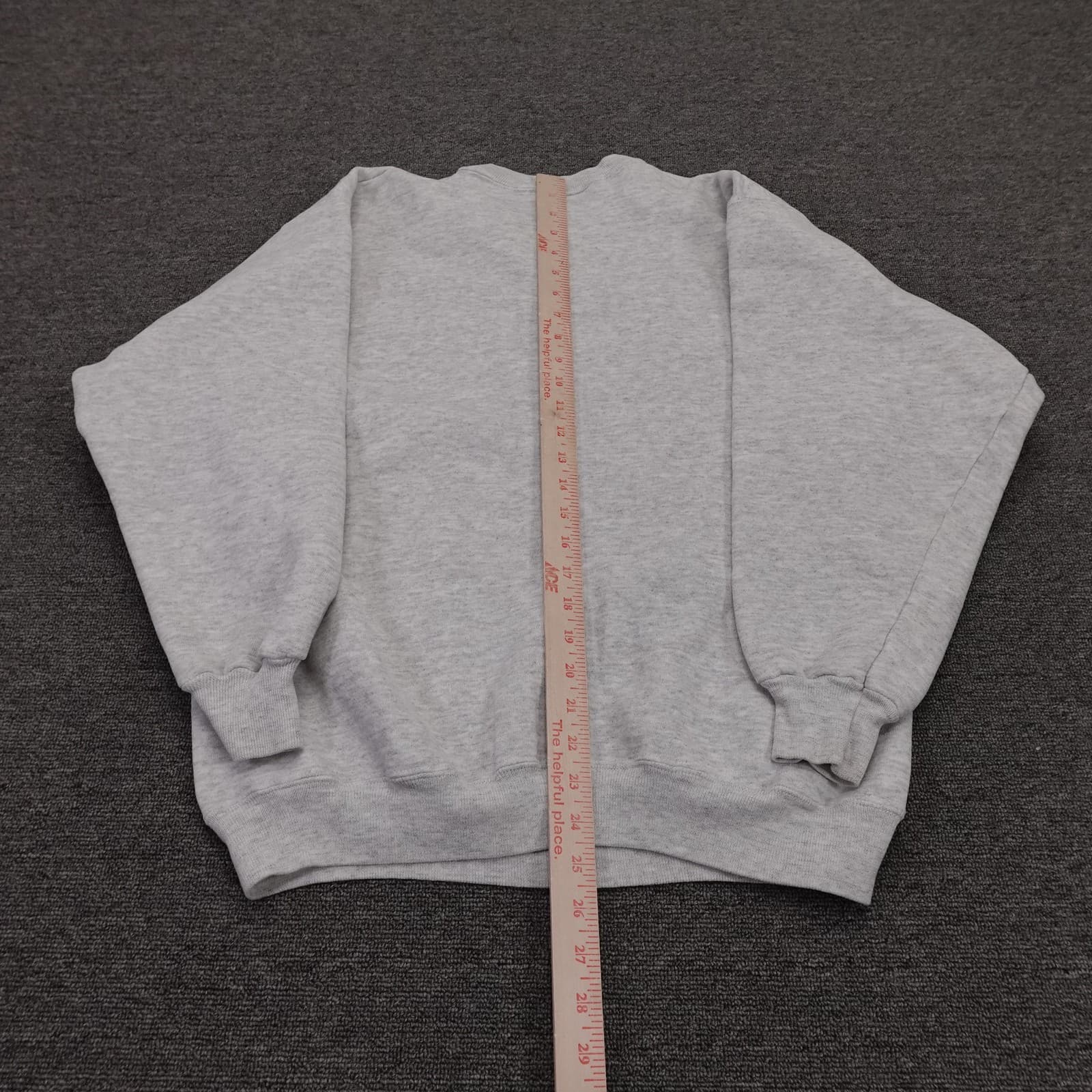 Vintage Hanes Sweatshirt Mens Large Gray Sequoia Grove Napa Valley Graphic 90s - Thumbnail 5