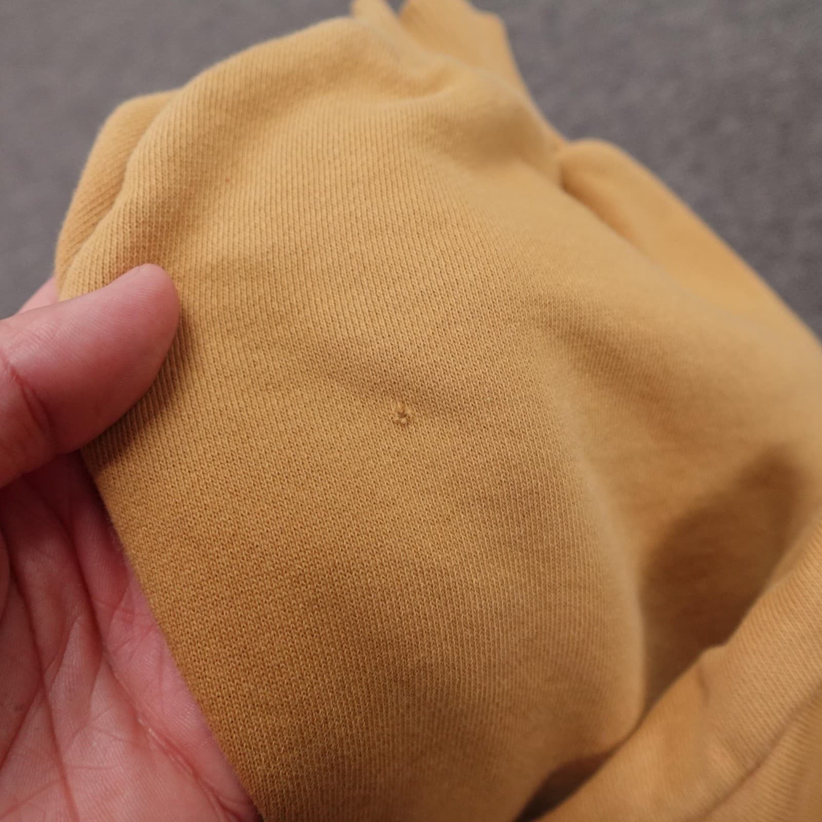 Vans Sweatshirt Womens Large Yellow Off The Wall Crest Fleece Pullover Graphic - Thumbnail 8