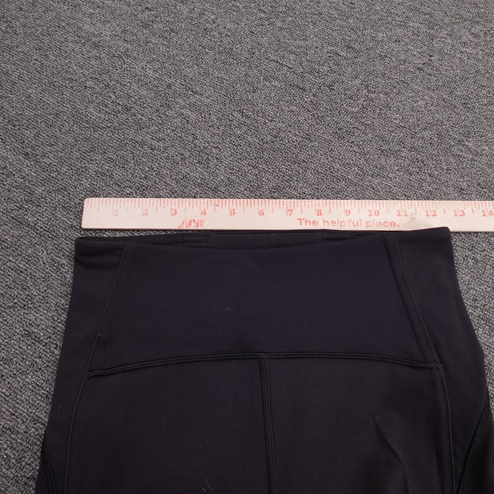 Lululemon Leggings Womens 6 Black High Rise Mesh Panel Ankle 25 Yoga Athletic - Thumbnail 7