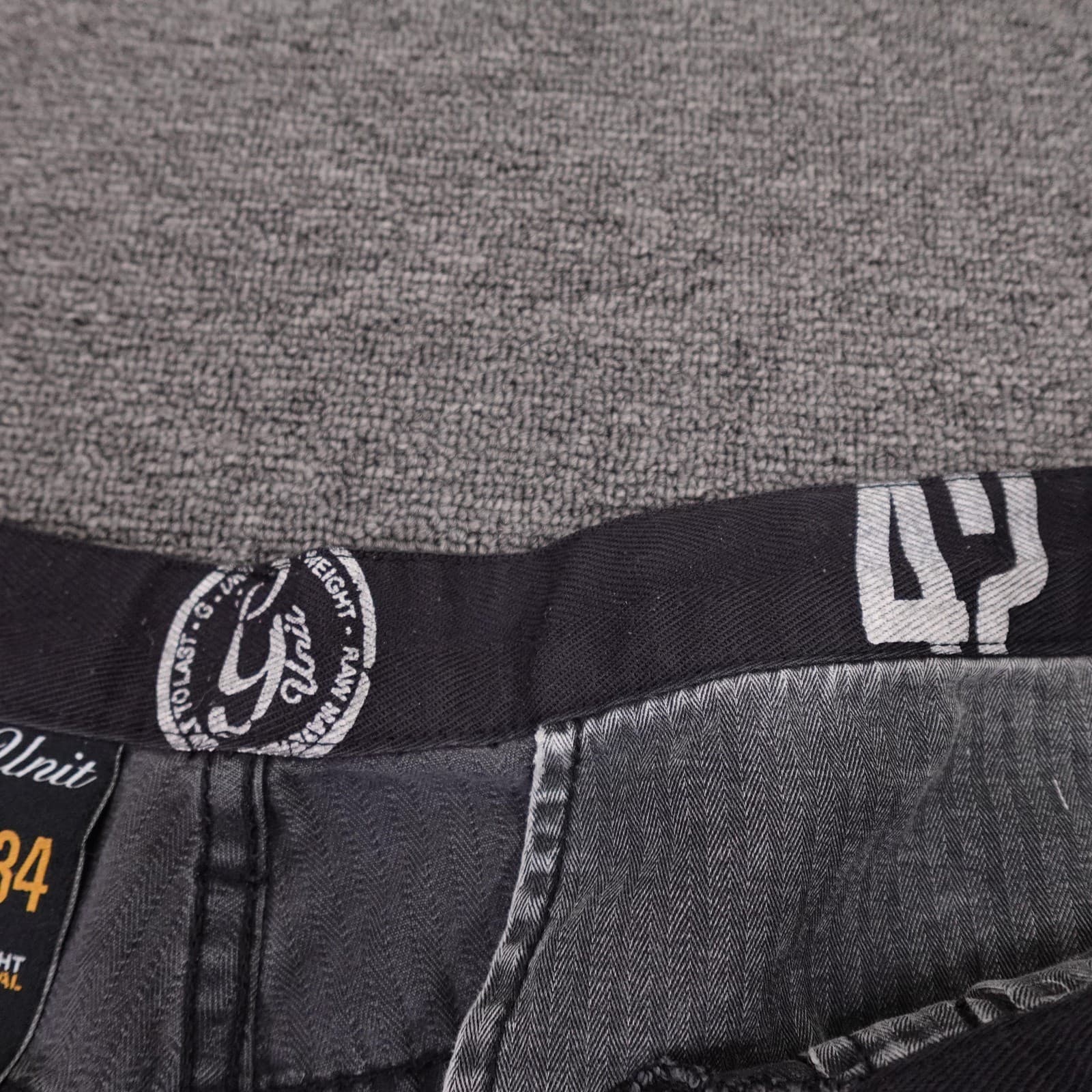 Vintage G-Unit Cargo Jeans Mens 42x31 Gray Wide Leg Denim Y2K Baggy Fit - Thumbnail 5