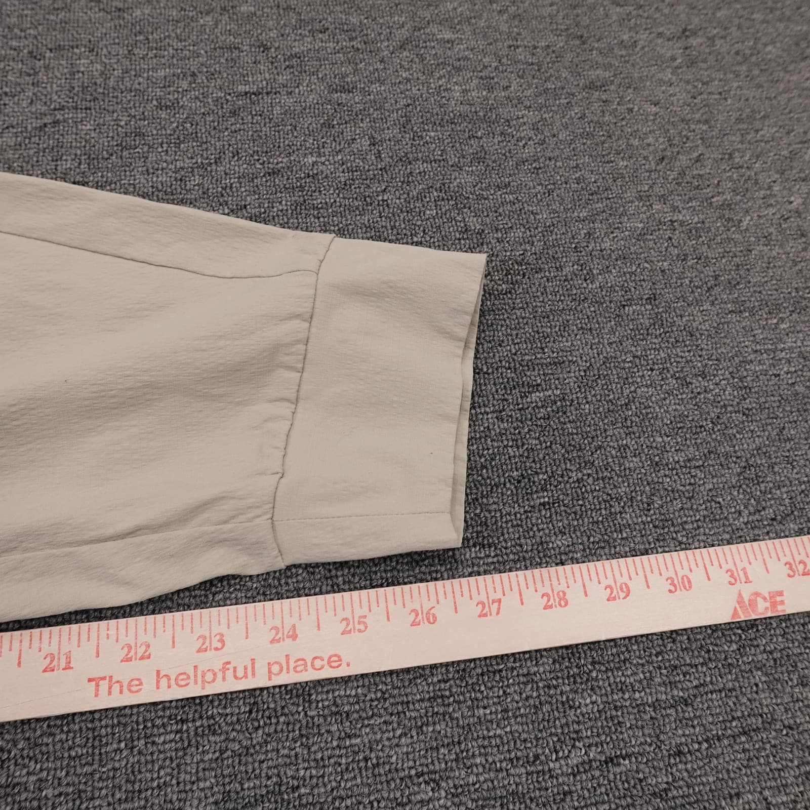 Athleta Jogger Pants Womens 14 Beige Trekkie North Zip Pockets Drawstring Hiking - Thumbnail 6