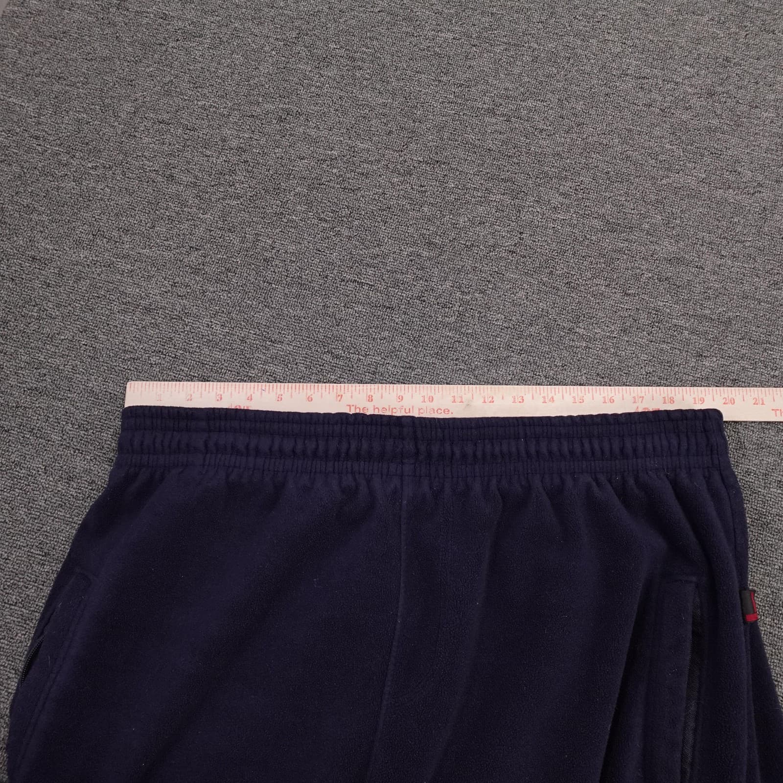 Vintage FUBU Pants Mens 2XL 40x31 Blue Fleece Cargo Sweatpants Zip Hem Y2K - Thumbnail 6