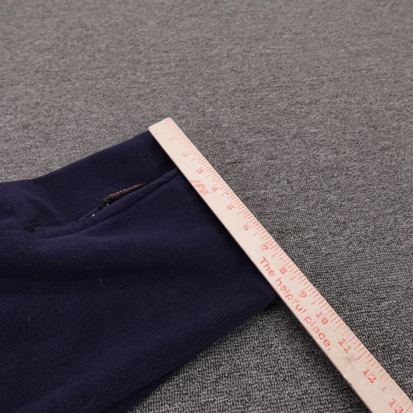 Vintage FUBU Pants Mens 2XL 40x31 Blue Fleece Cargo Sweatpants Zip Hem Y2K - Thumbnail 8