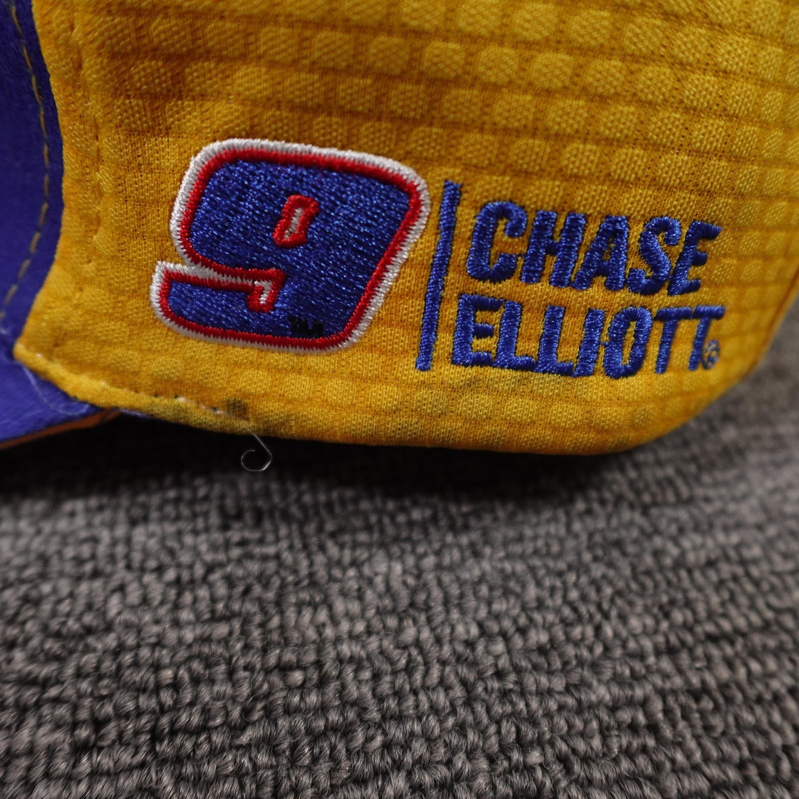 NAPA Racing Hat Cap Strap Back One Size Blue NASCAR Chase Elliott 9 Auto Racing - Thumbnail 3