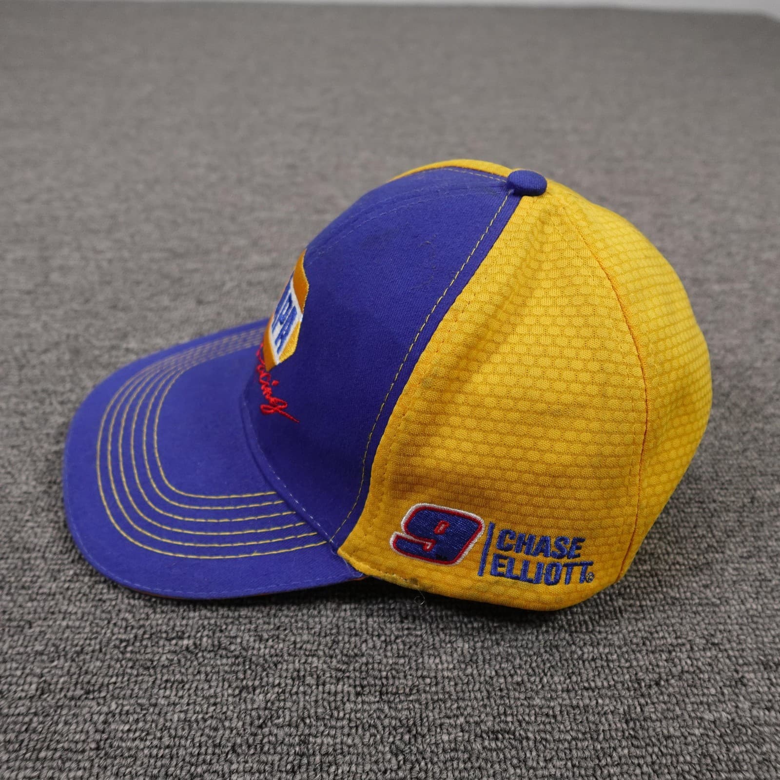 NAPA Racing Hat Cap Strap Back One Size Blue NASCAR Chase Elliott 9 Auto Racing - Thumbnail 2