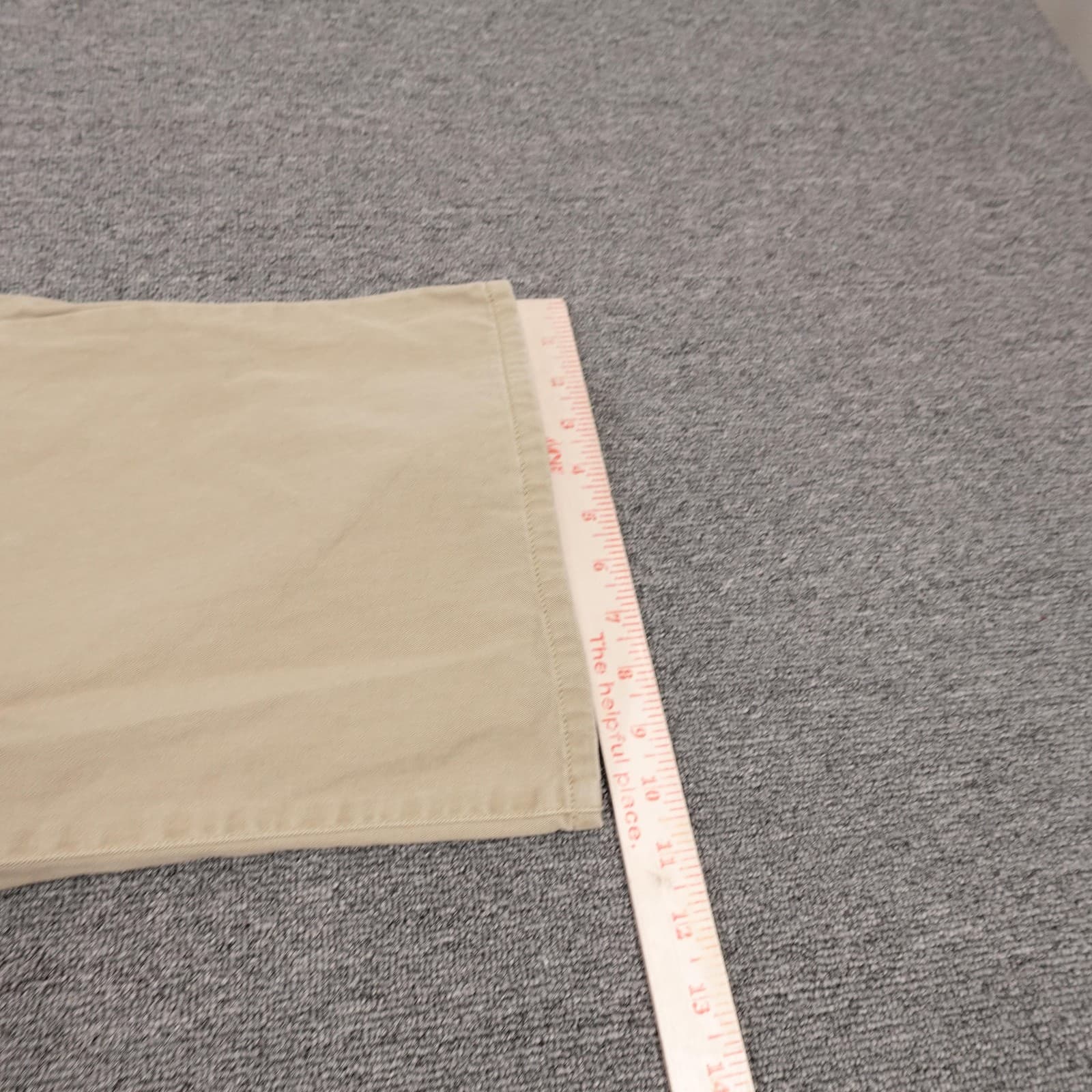 Good American Pants Womens 6 Khaki Good Skate Trouser Wide Leg Cotton Twill - Thumbnail 8
