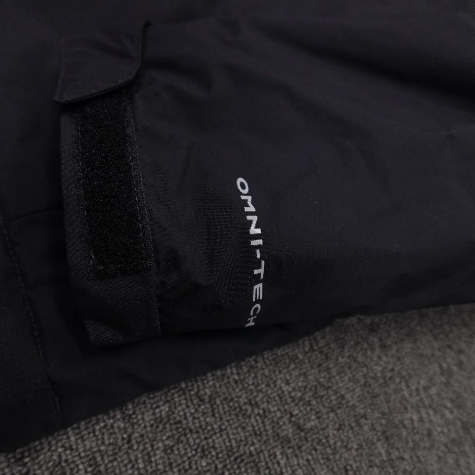 Columbia Tipton Peak Jacket XL Black Omni-Tech Hooded Parka Waterproof - Thumbnail 2