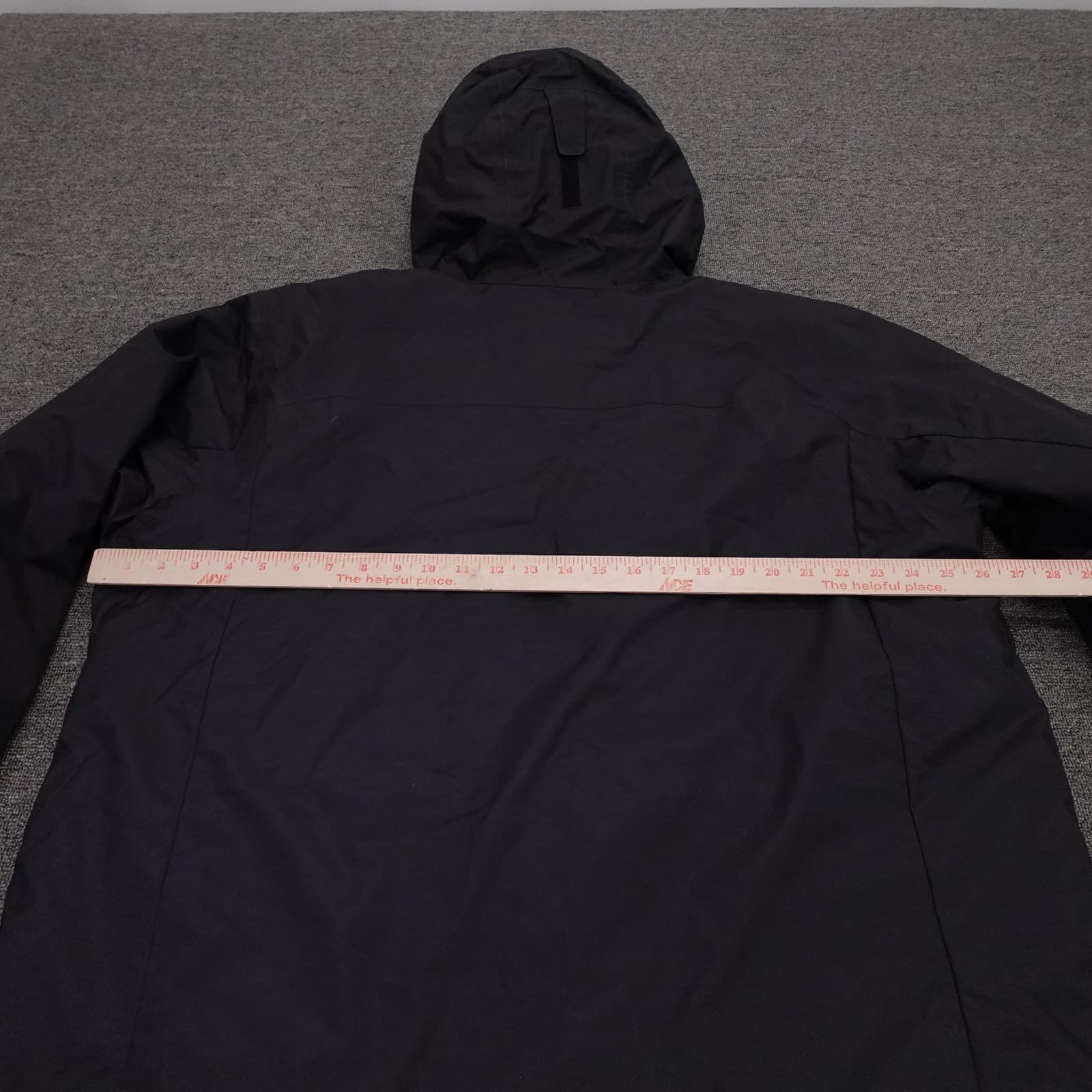 Columbia Tipton Peak Jacket XL Black Omni-Tech Hooded Parka Waterproof - Thumbnail 7