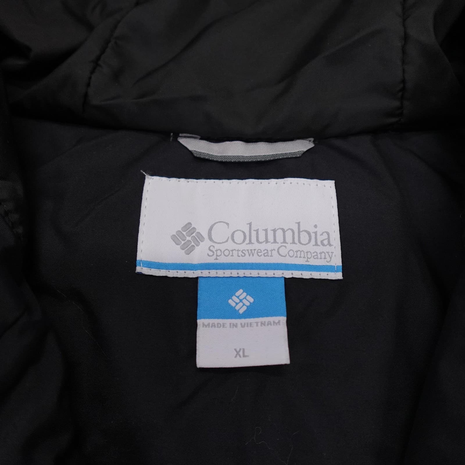Columbia Tipton Peak Jacket XL Black Omni-Tech Hooded Parka Waterproof - Thumbnail 4
