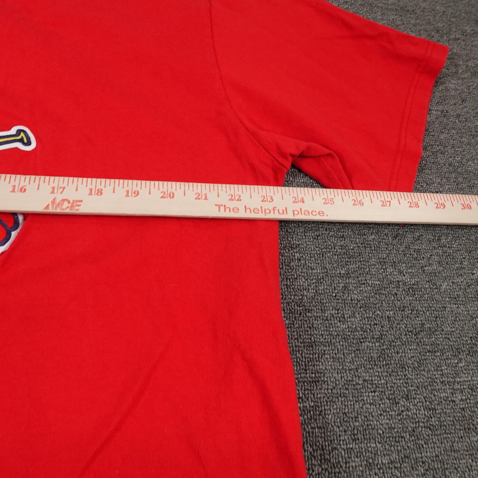 Vintage St. Louis Cardinals Shirt Mens XL Red MLB Baseball CSA Made USA 90s - Thumbnail 6