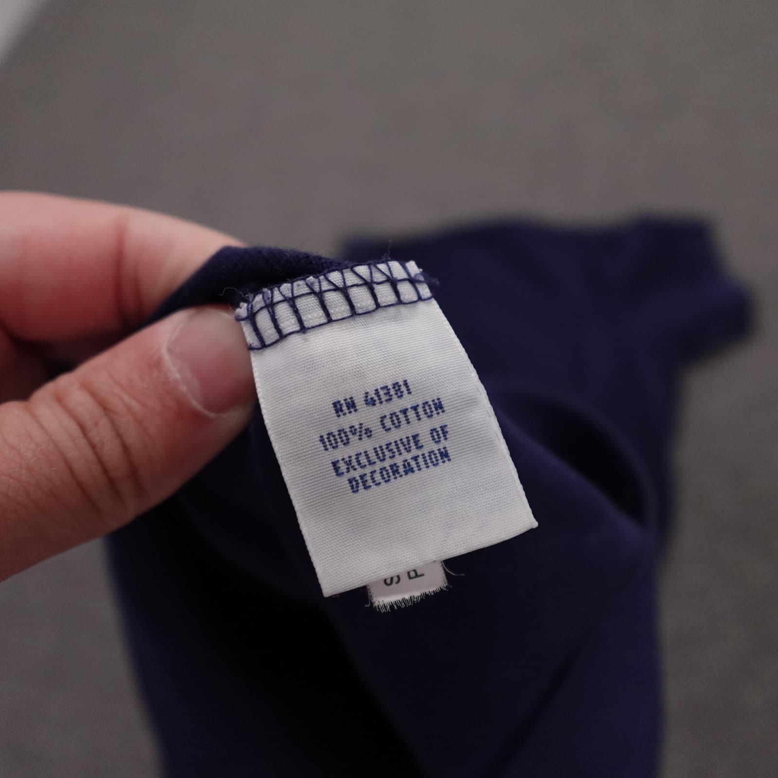 Polo Ralph Lauren Polo Shirt Mens Medium Blue Cotton Pique Classic Fit Pony - Thumbnail 7