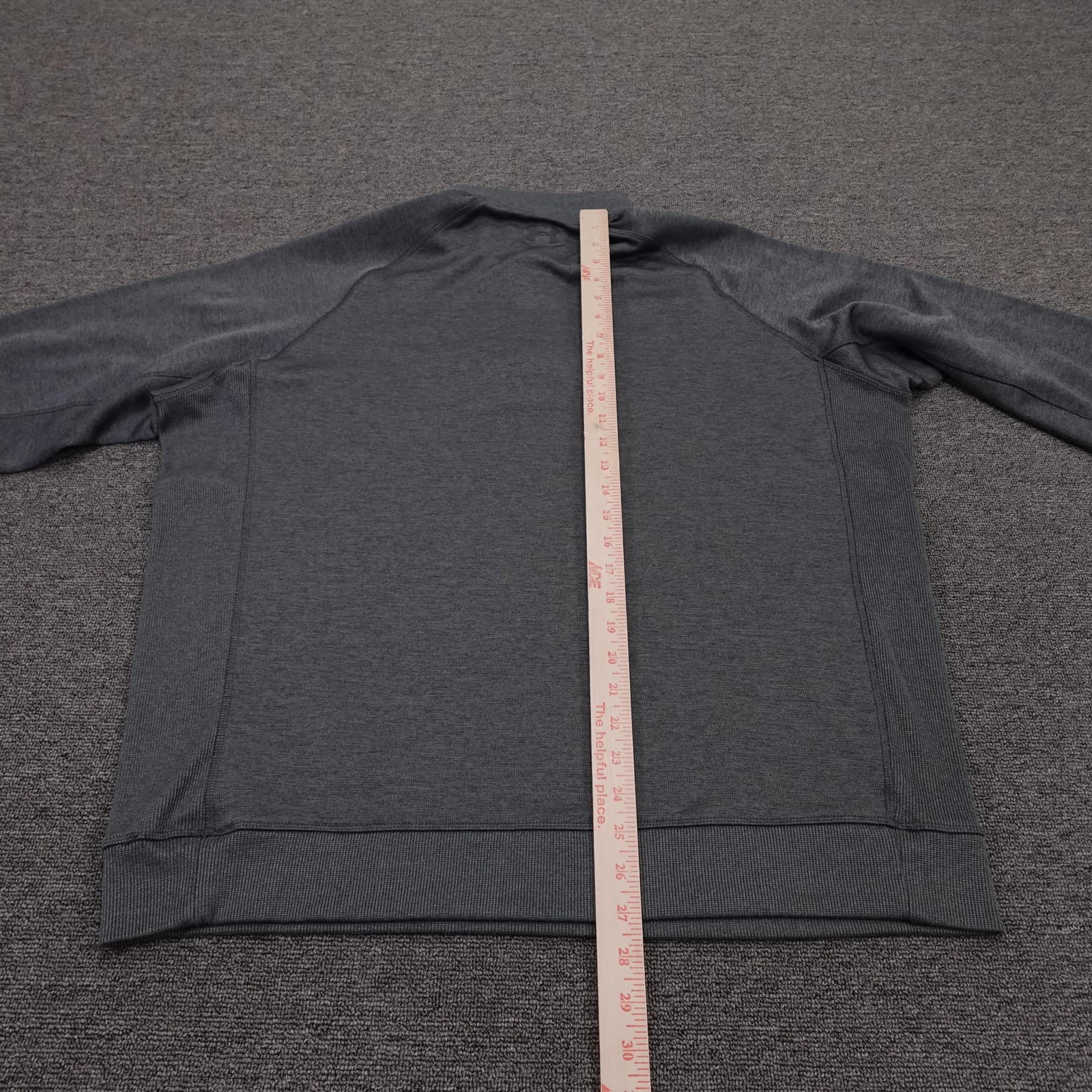 Under Armour Sweatshirt Mens 2XL Gray Storm ColdGear 1/4 Zip Pullover Fleece - Thumbnail 6