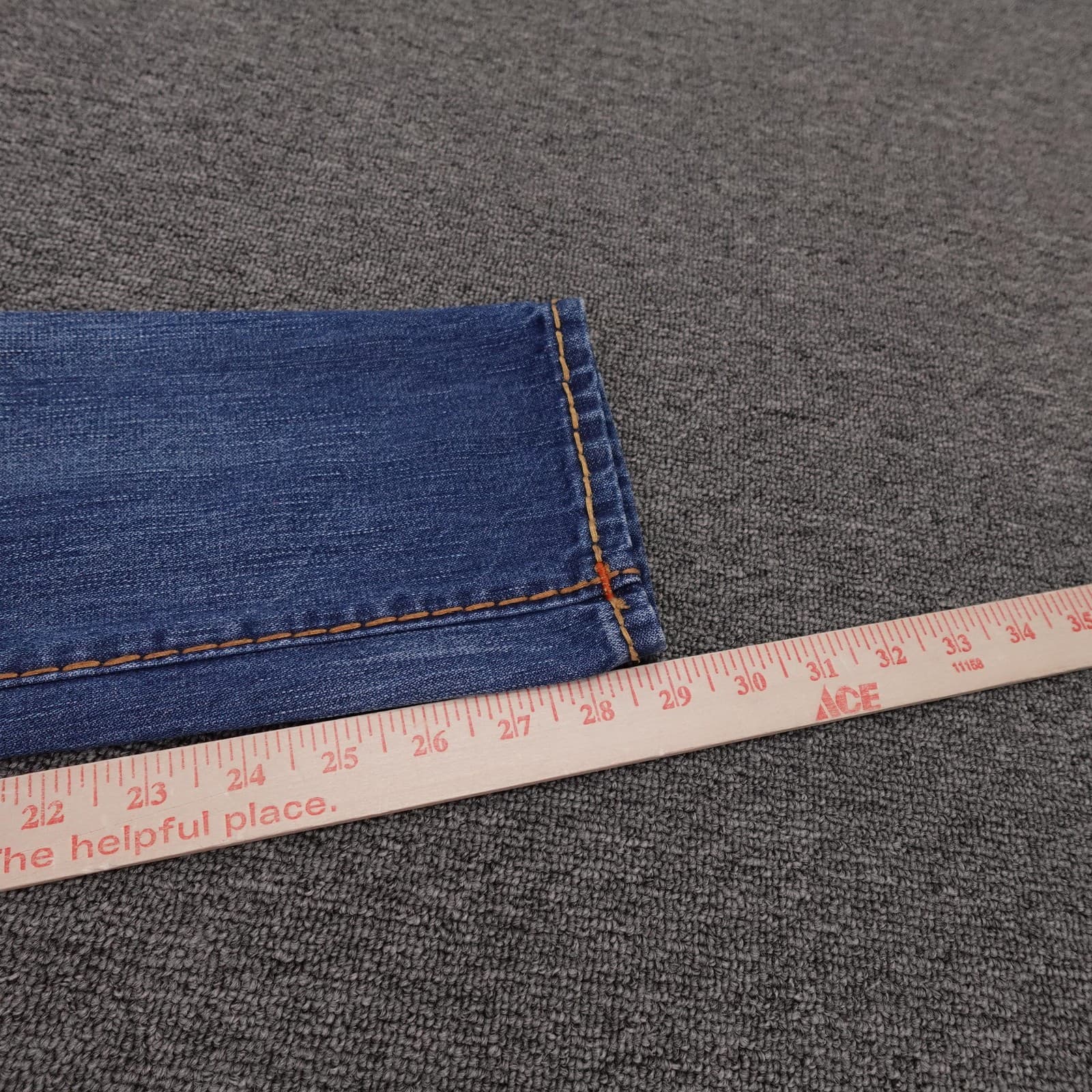 True Religion Audrey Jeans Womens 23 Blue Wash Mid Rise Slim Boyfriend Denim - Thumbnail 9