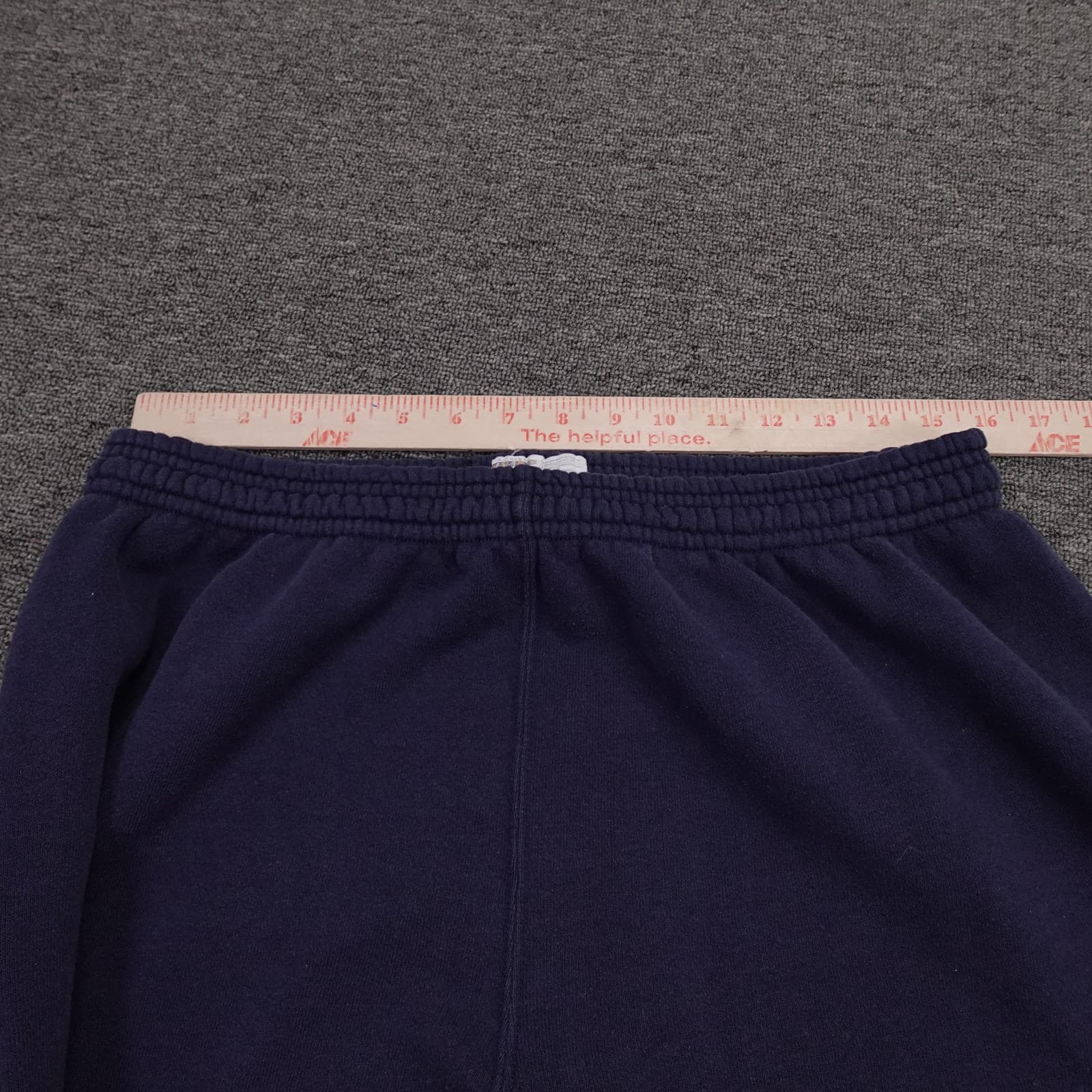 Vintage Soffe Sweatpants Mens Large 30x29 Blue US Navy Fleece Made USA - Thumbnail 6