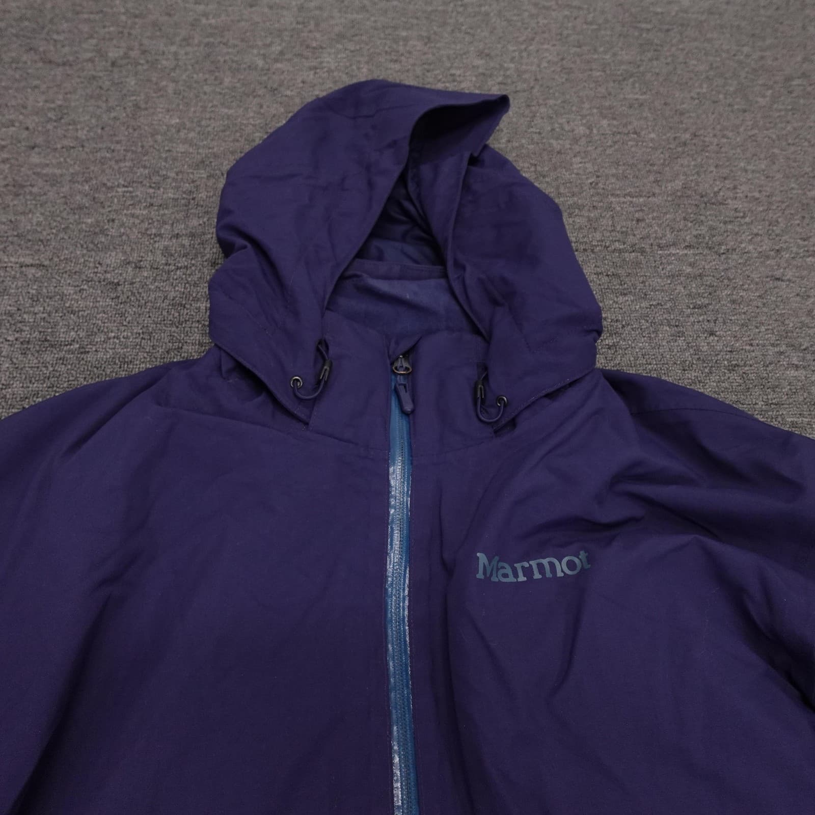 Marmot Jacket Mens XL Blue 3-in-1 Hooded Insulated Thinsulate Ski Snowboard - Thumbnail 2