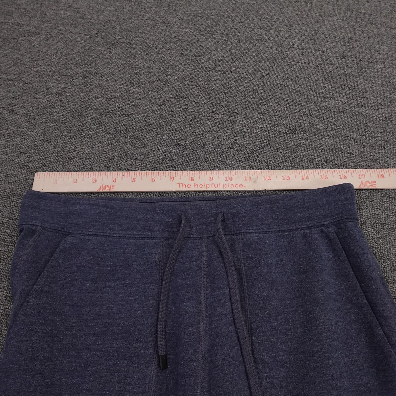 SAXX 3SIX FIVE Jogger Pants Mens 32x24 Blue Elastic Waist Cuffed Lounge Soft - Thumbnail 7