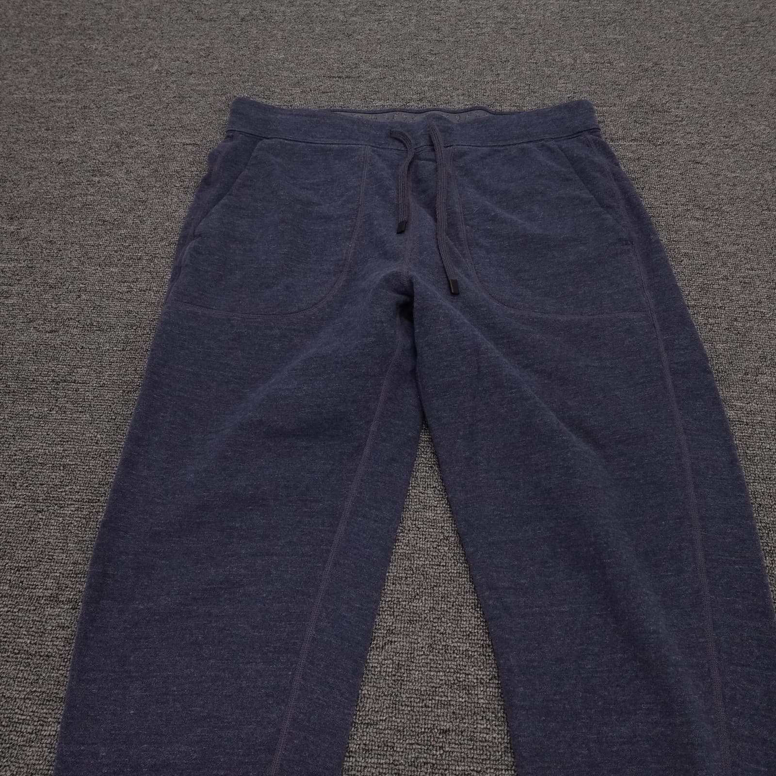 SAXX 3SIX FIVE Jogger Pants Mens 32x24 Blue Elastic Waist Cuffed Lounge Soft - Thumbnail 2
