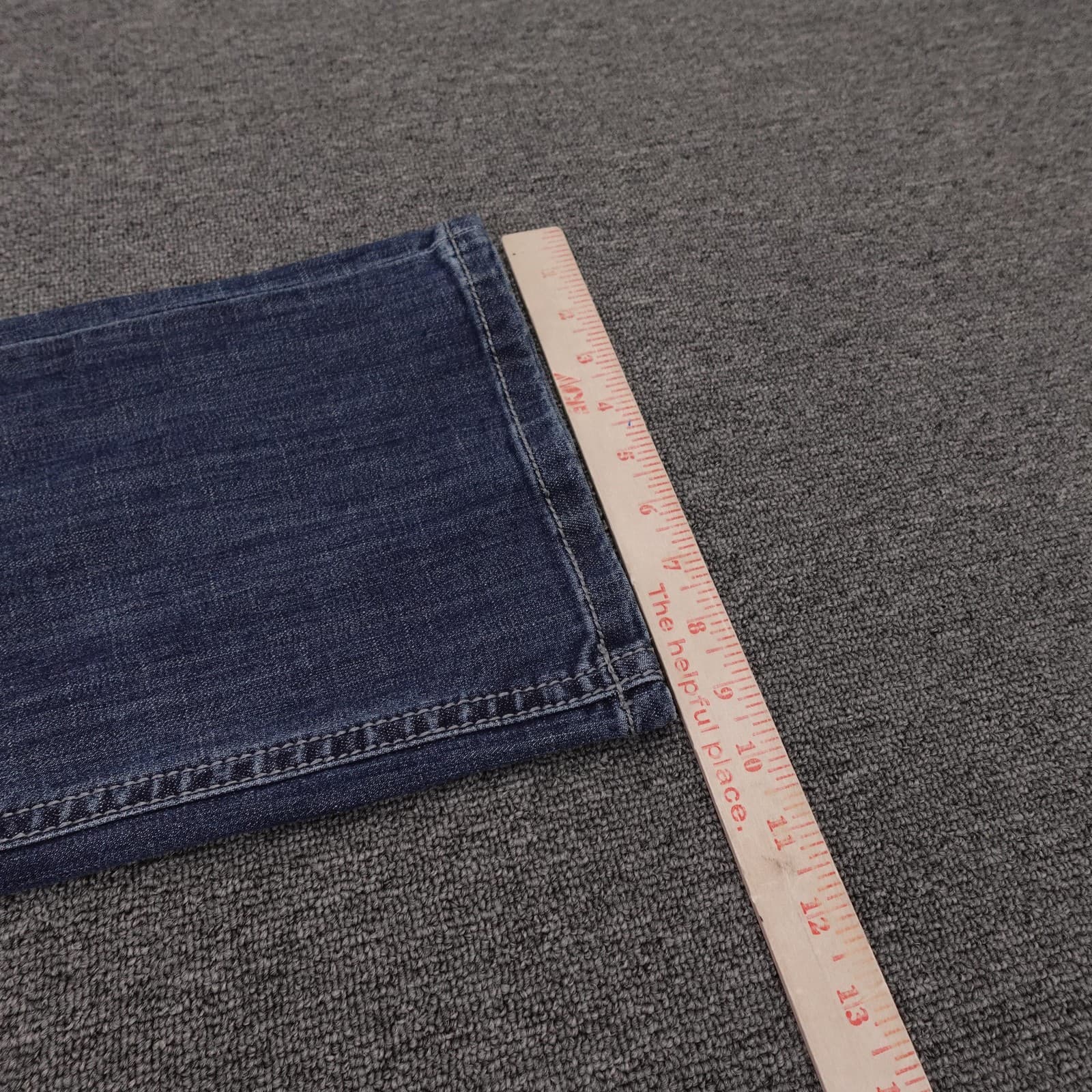 Stetson Classic Bootcut Jeans Womens 14 Short Blue Medium Wash Mid Rise 32x30 - Thumbnail 11