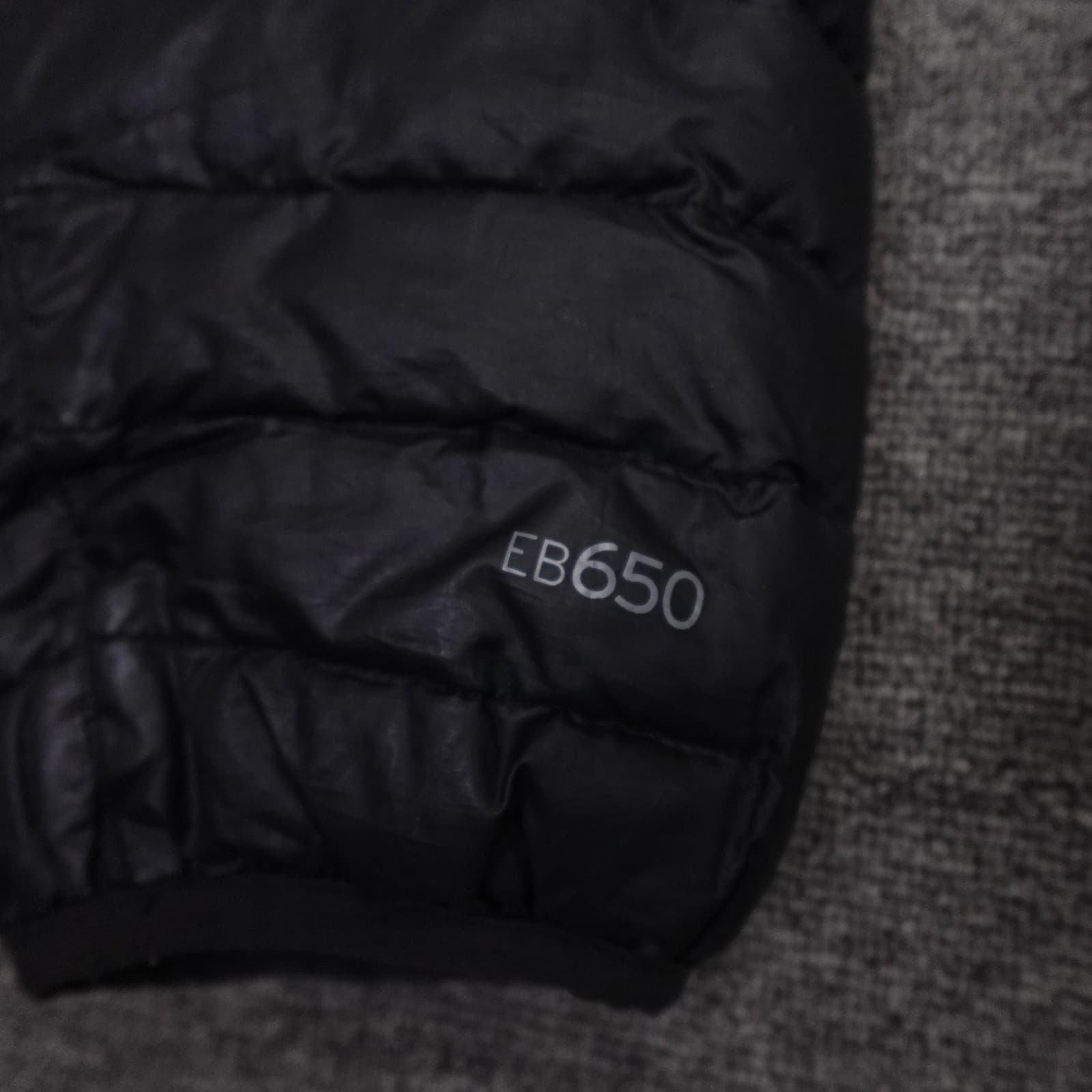 Eddie Bauer EB650 Jacket Mens XL Black Down Puffer Full Zip Packable Lightweight - Thumbnail 3