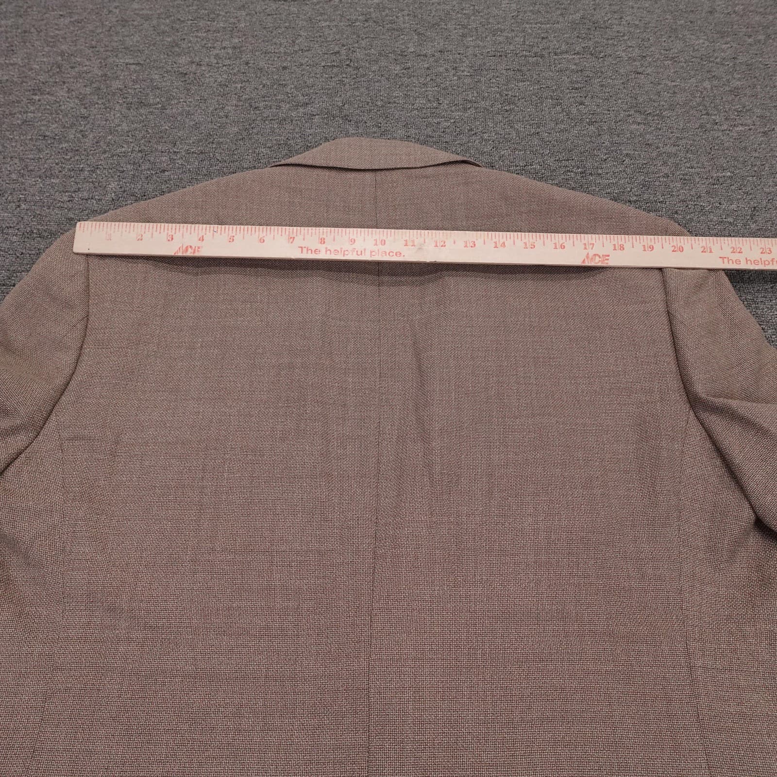 Brooks Brothers Blazer Mens 46R Brown Wool Madison 1818 Tweed Sport Coat Jacket - Thumbnail 8