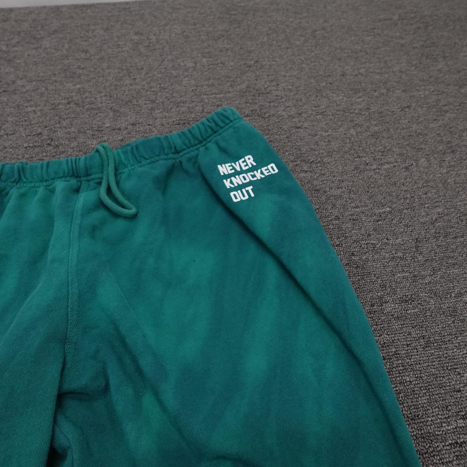 Spiritual Gangster Sweatpants Womens XL Green Peloton Kendall Toole Tie Dye - Thumbnail 3