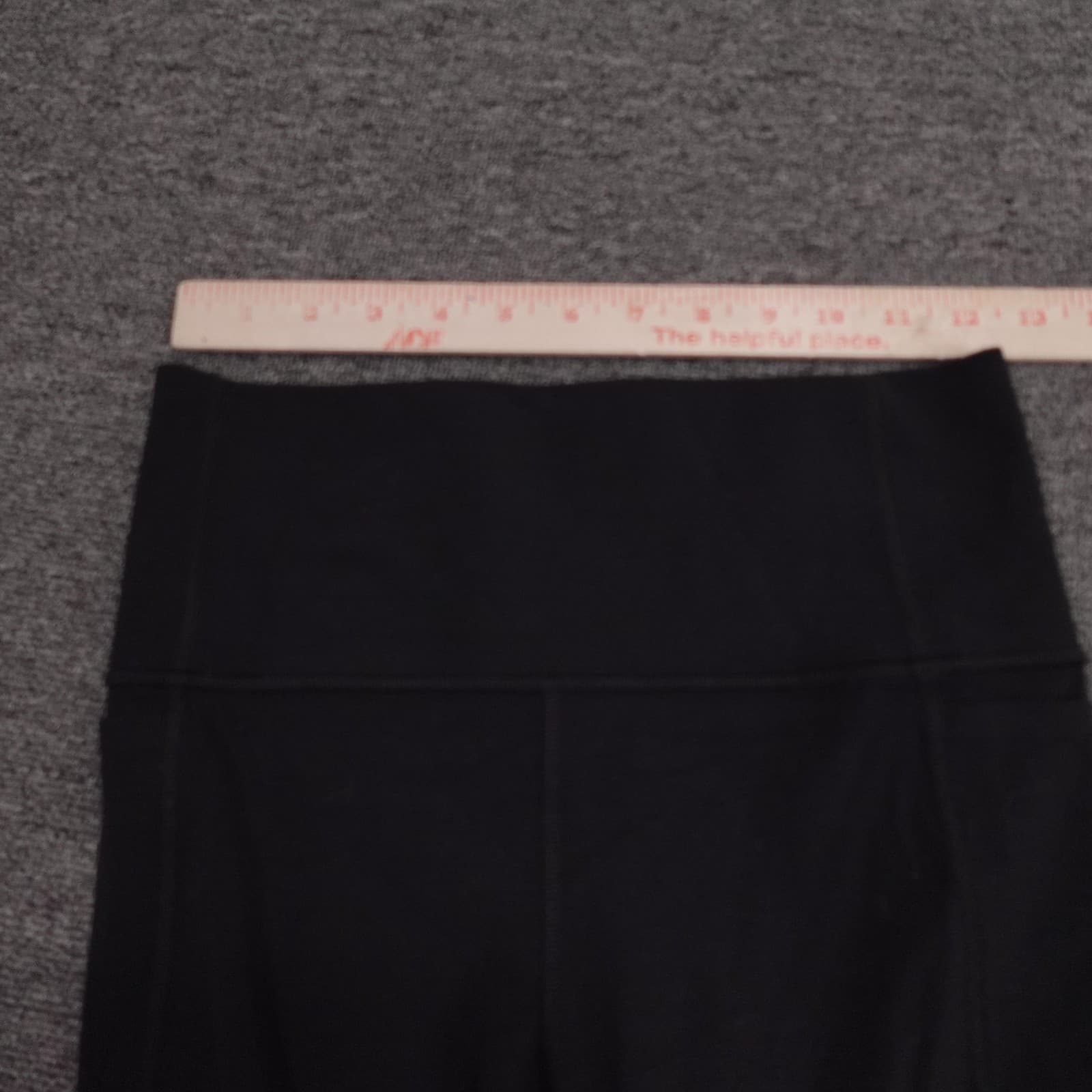Athleta Leggings Womens Small Black Salutation Stash Pocket High Rise 7/8 Tight - Thumbnail 5