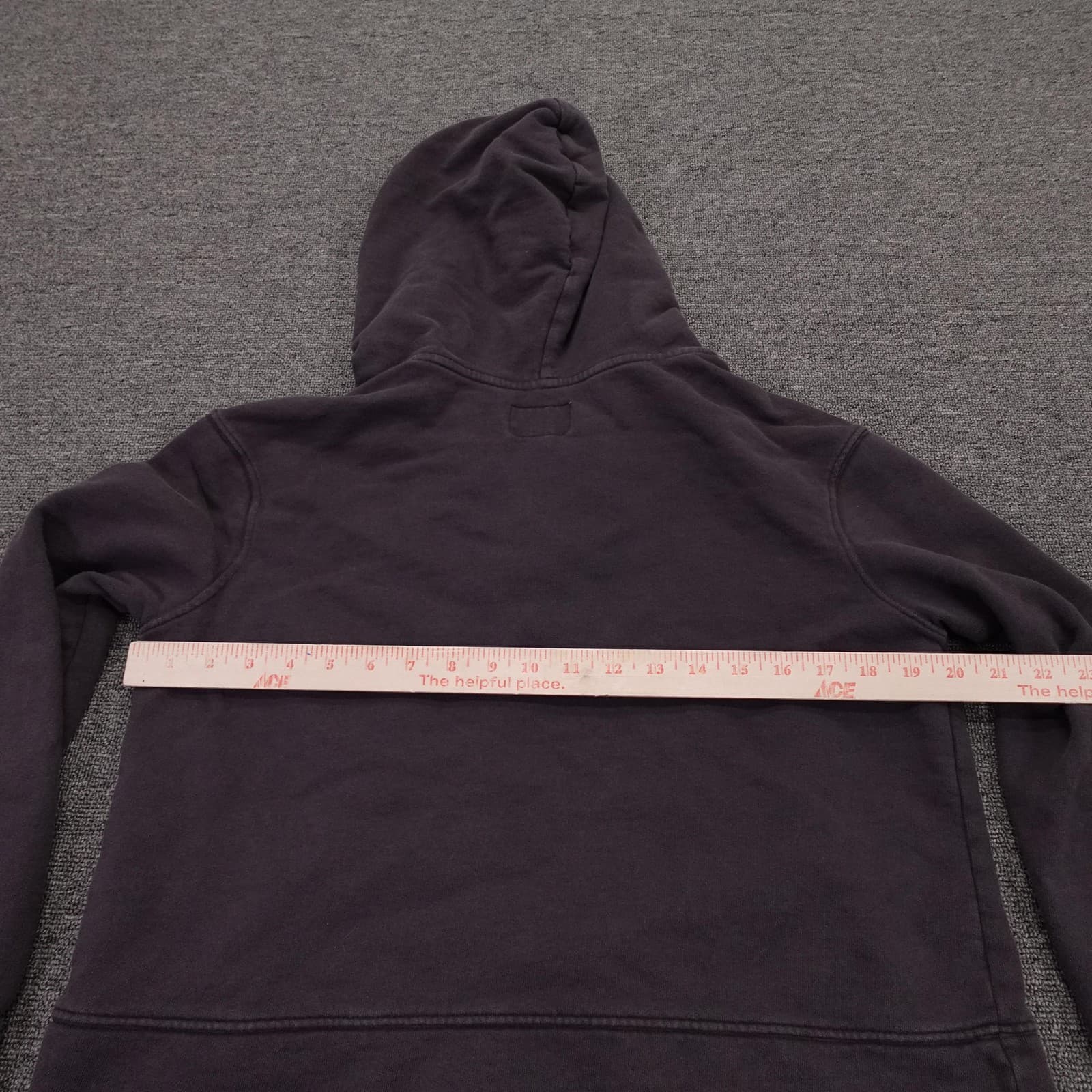 Pact Hoodie Womens Small Gray Organic Cotton V-Neck Pullover Kangaroo Pocket - Thumbnail 4