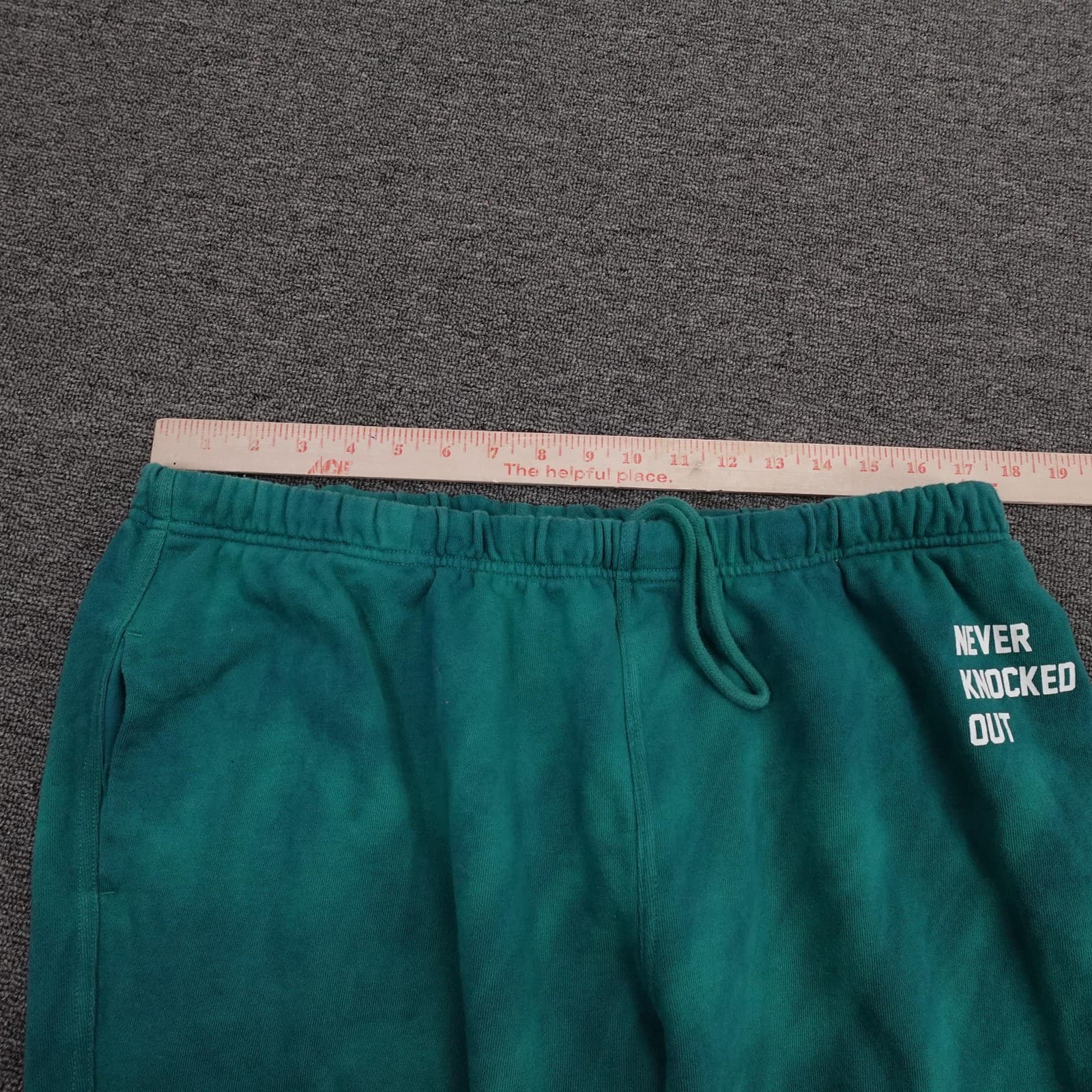 Spiritual Gangster Sweatpants Womens XL Green Peloton Kendall Toole Tie Dye - Thumbnail 6