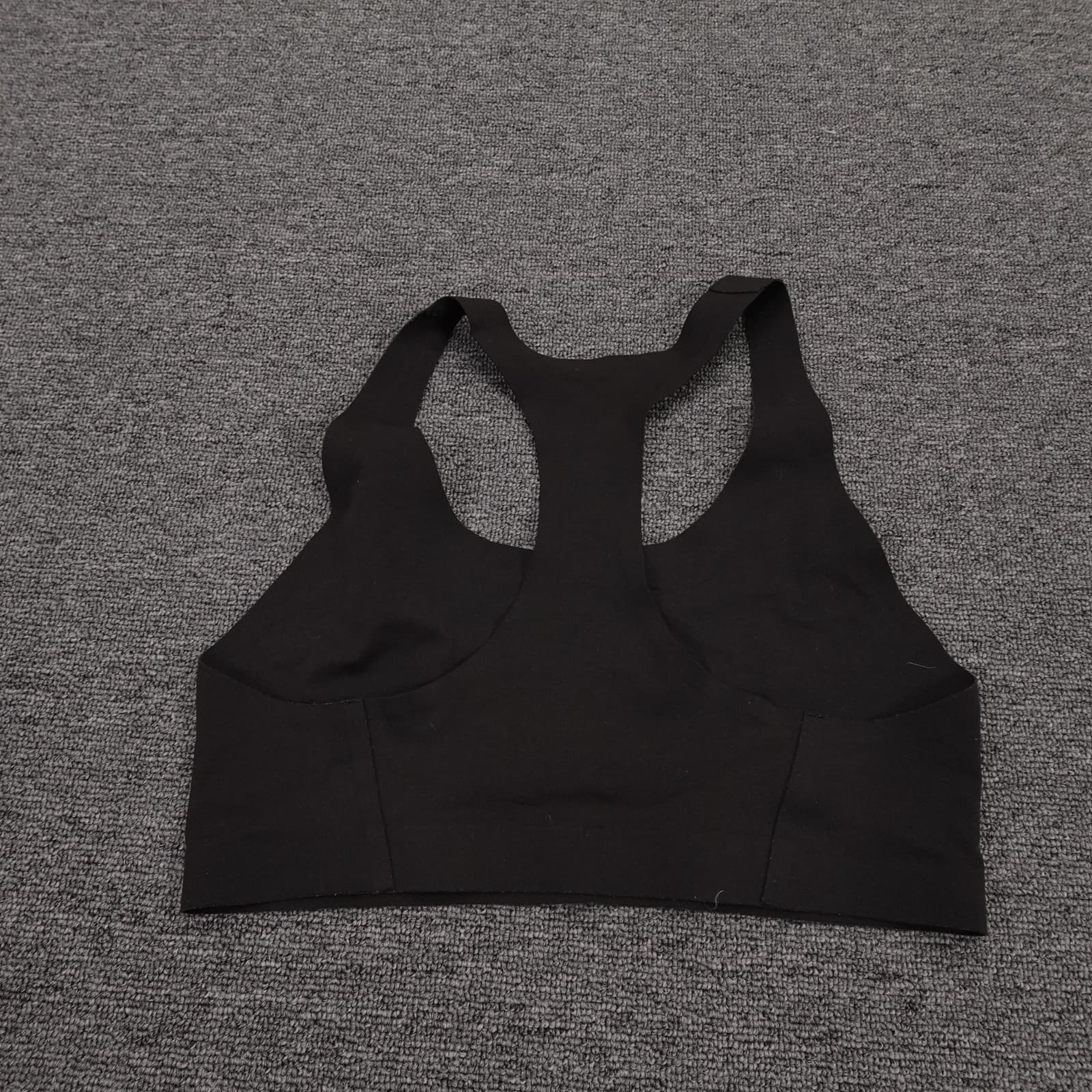 Patagonia Sports Bra Womens Medium Black Racerback Pullover Tagless Athletic - Thumbnail 2