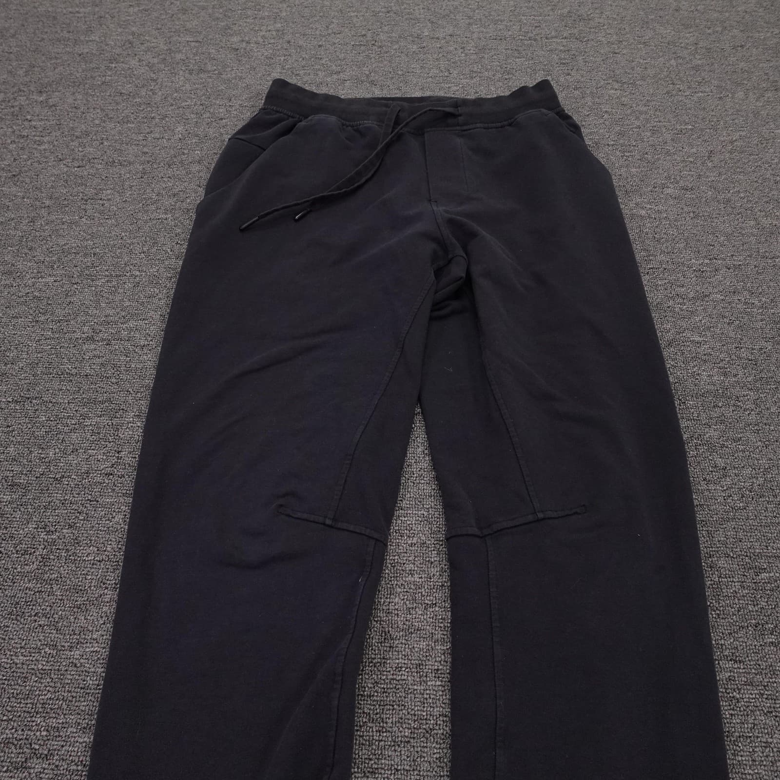 Lululemon Sweatpants Mens Small 32x29 Black Knit Jogger Elastic Waist Pockets - Thumbnail 2