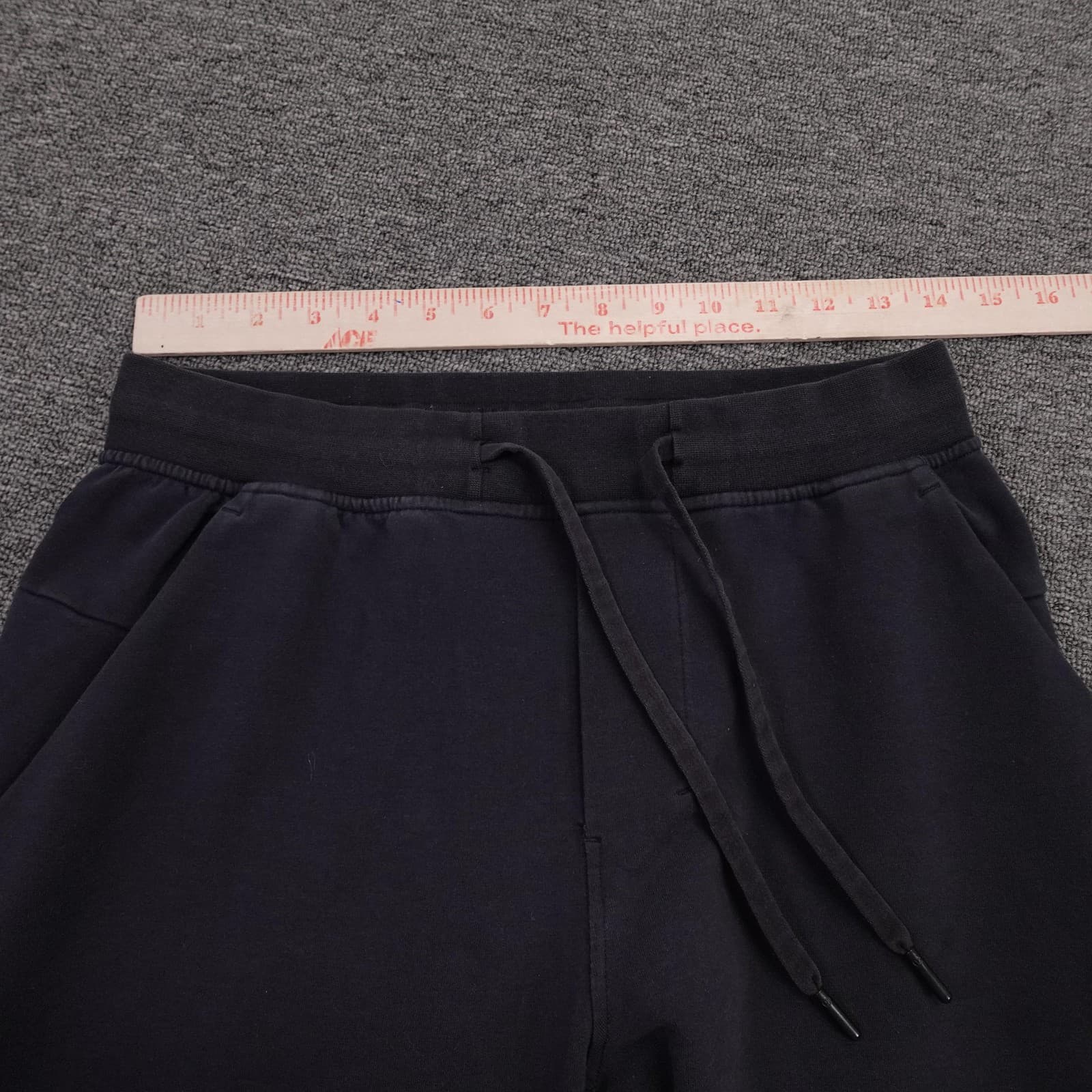 Lululemon Sweatpants Mens Small 32x29 Black Knit Jogger Elastic Waist Pockets - Thumbnail 8