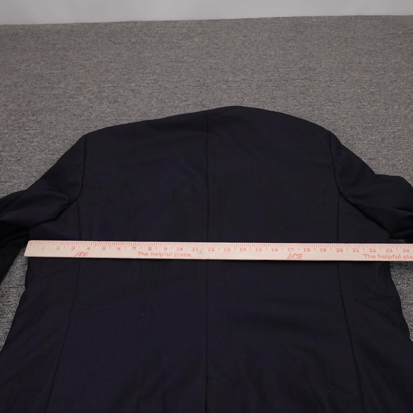 Brooks Brothers Blazer Mens 44R Navy Saxxon Wool 1818 Madison 2 Button Jacket - Thumbnail 9